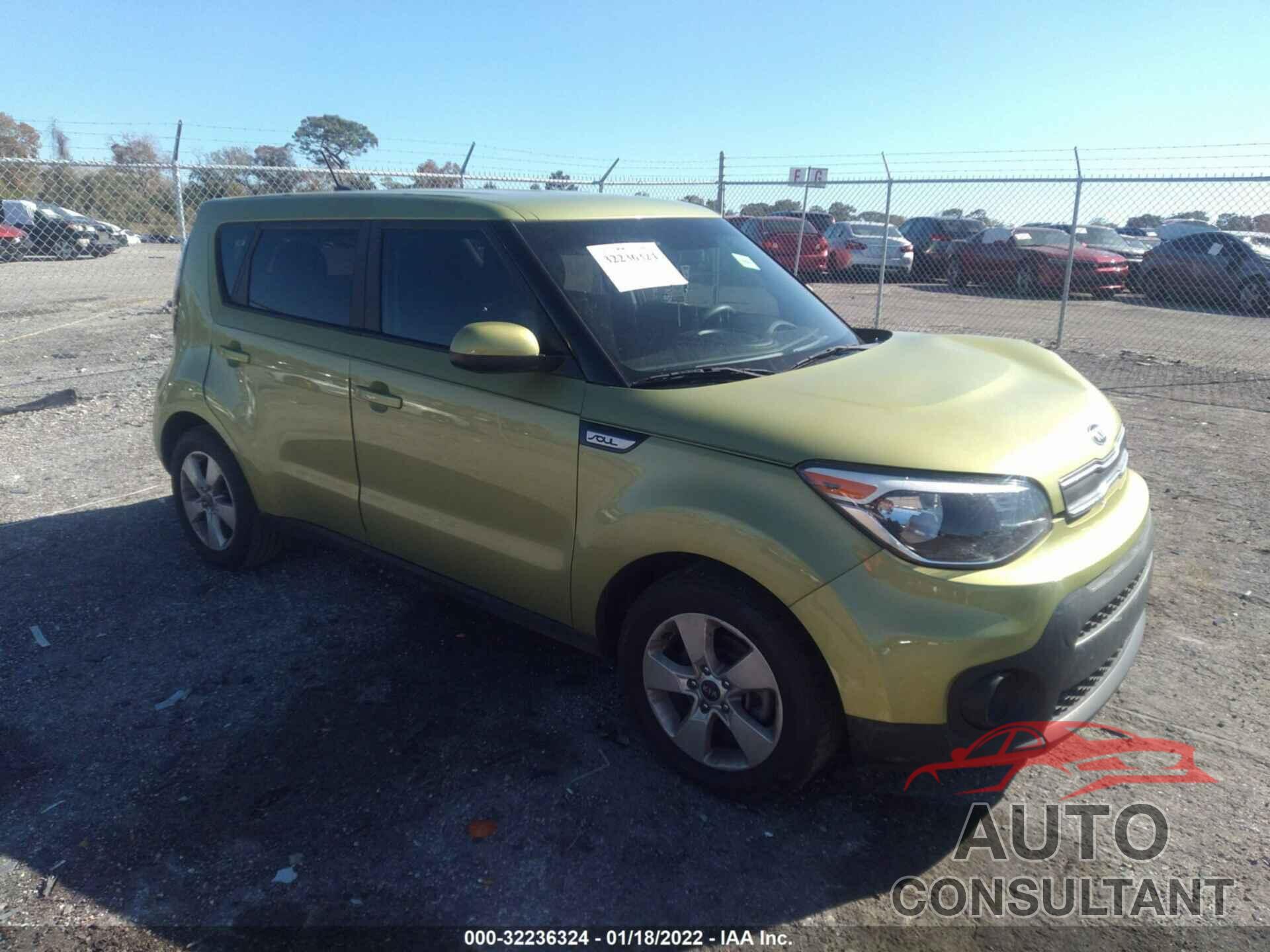 KIA SOUL 2019 - KNDJN2A25K7921447