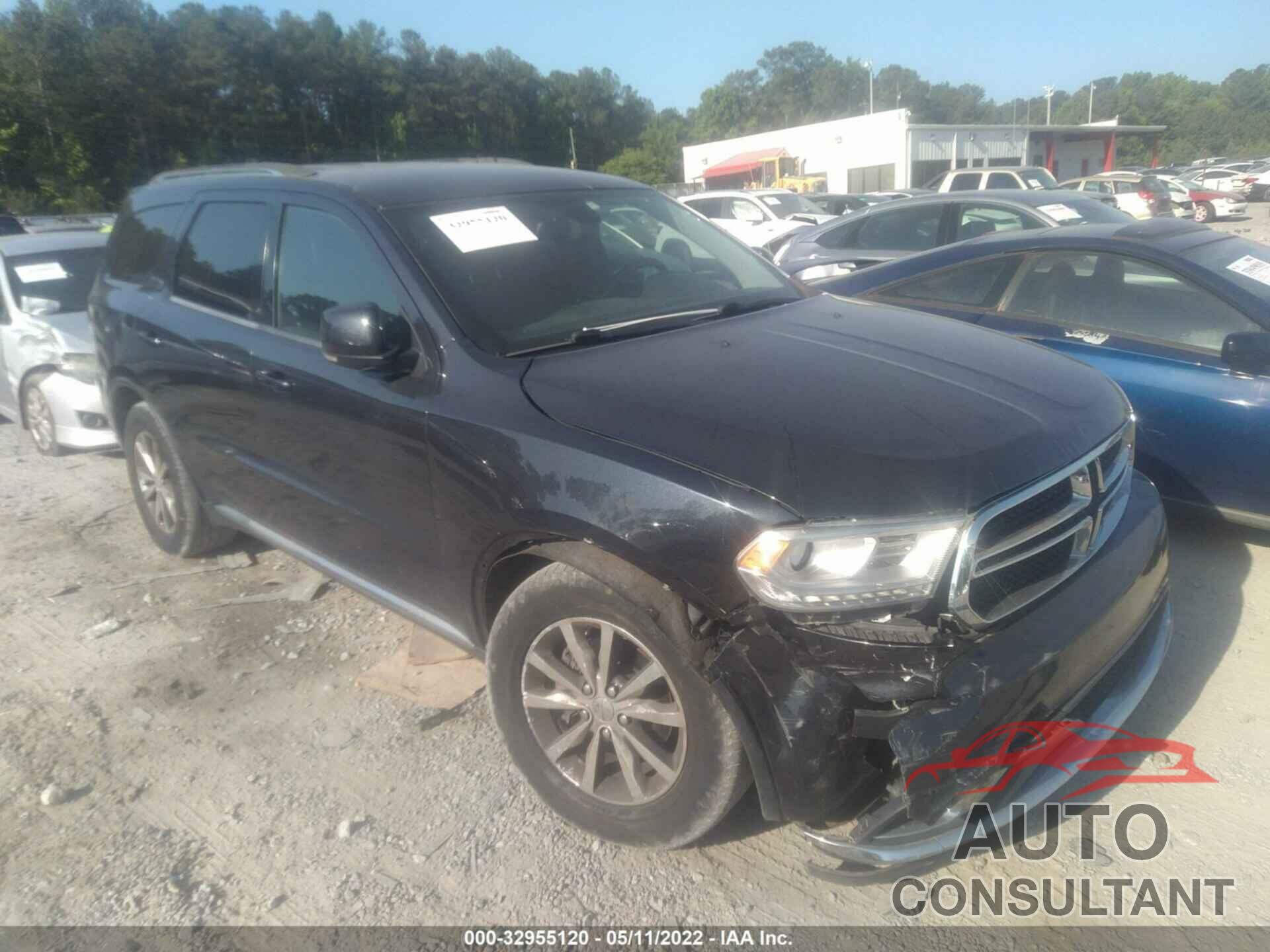 DODGE DURANGO 2016 - 1C4RDHDG2GC340518