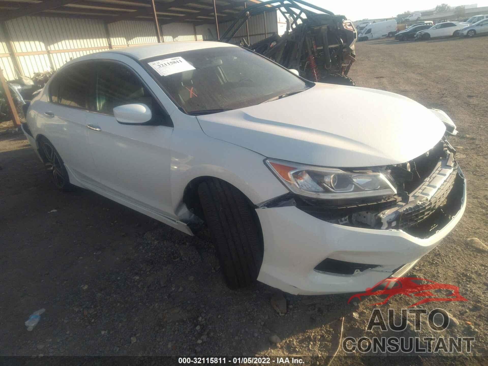 HONDA ACCORD SEDAN 2017 - 1HGCR2F57HA289838