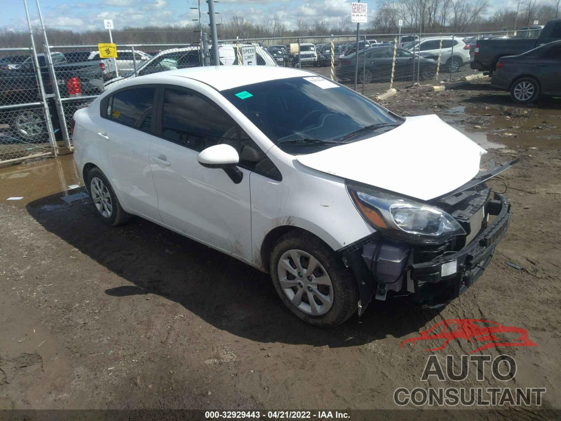 KIA RIO 2016 - KNADM4A39G6613745