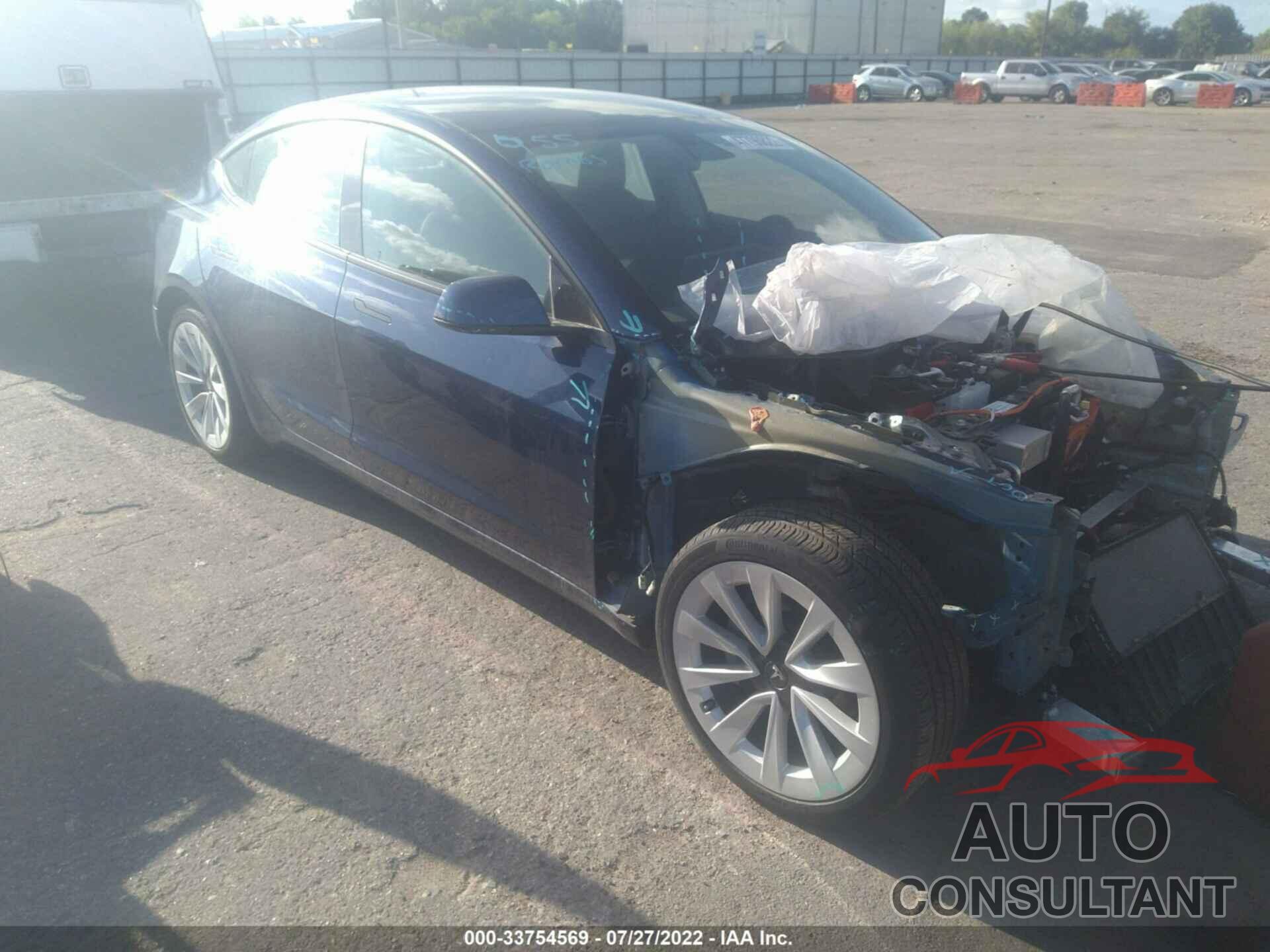 TESLA MODEL 3 2021 - 5YJ3E1EB4MF983609