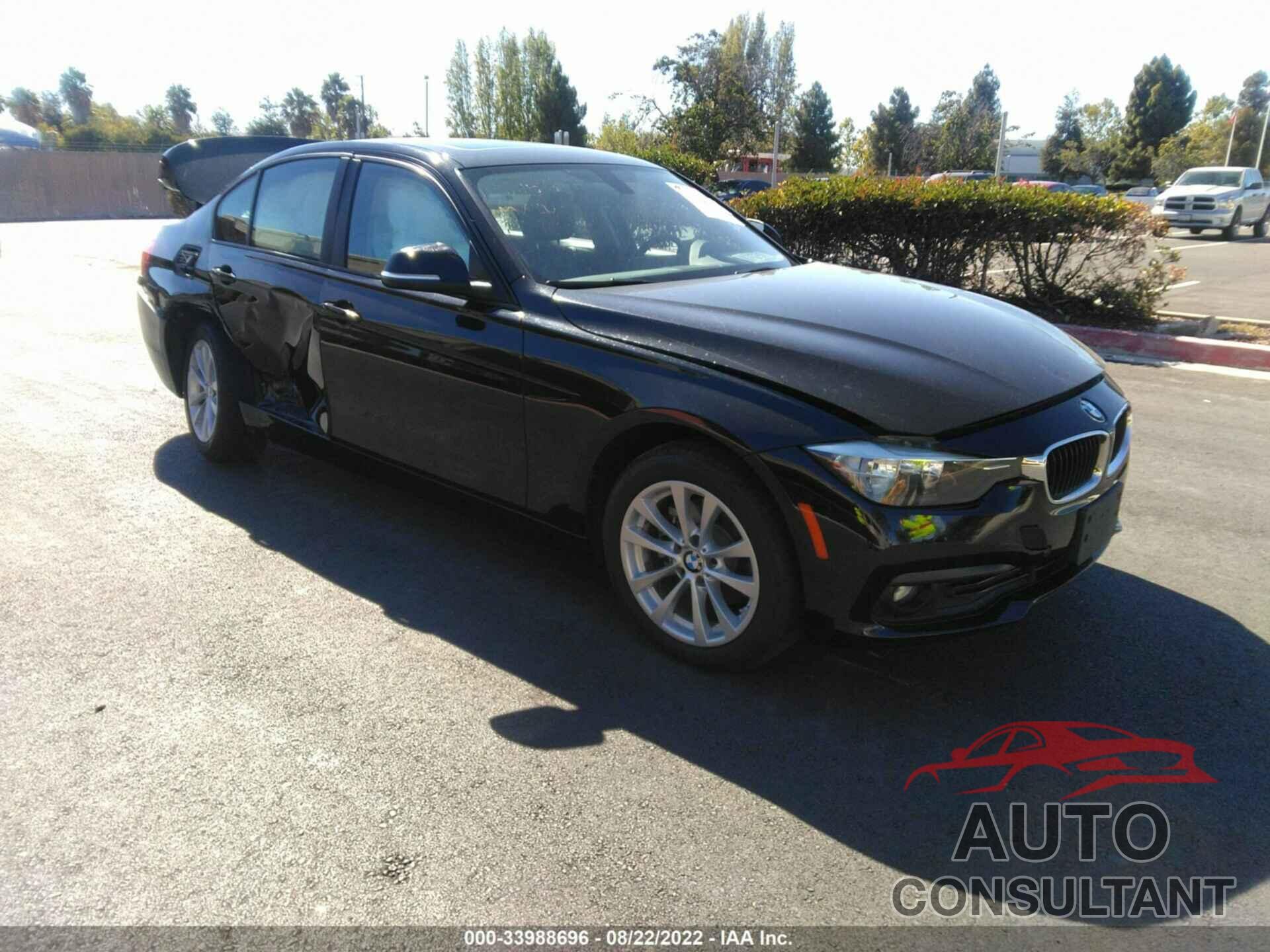 BMW 3 SERIES 2016 - WBA8A9C54GK617019