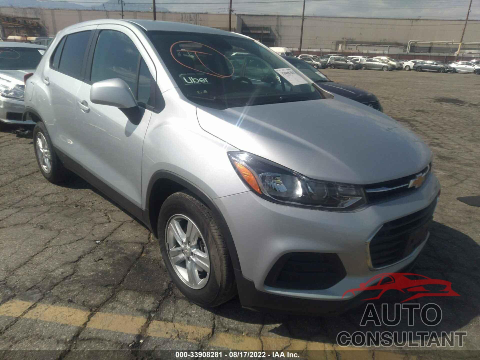 CHEVROLET TRAX 2020 - 3GNCJKSB3LL343680