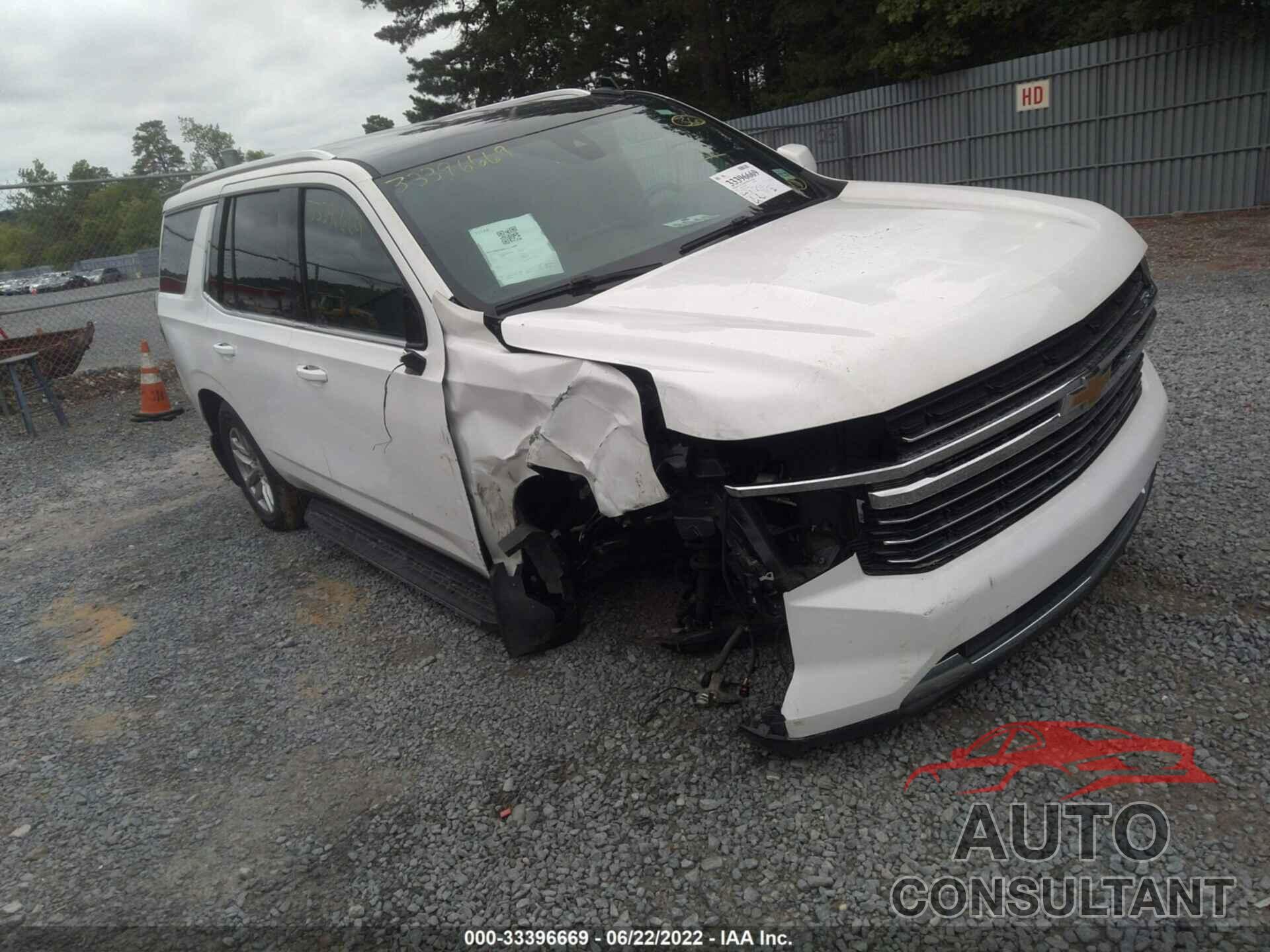 CHEVROLET TAHOE 2021 - 1GNSKNKD8MR182183