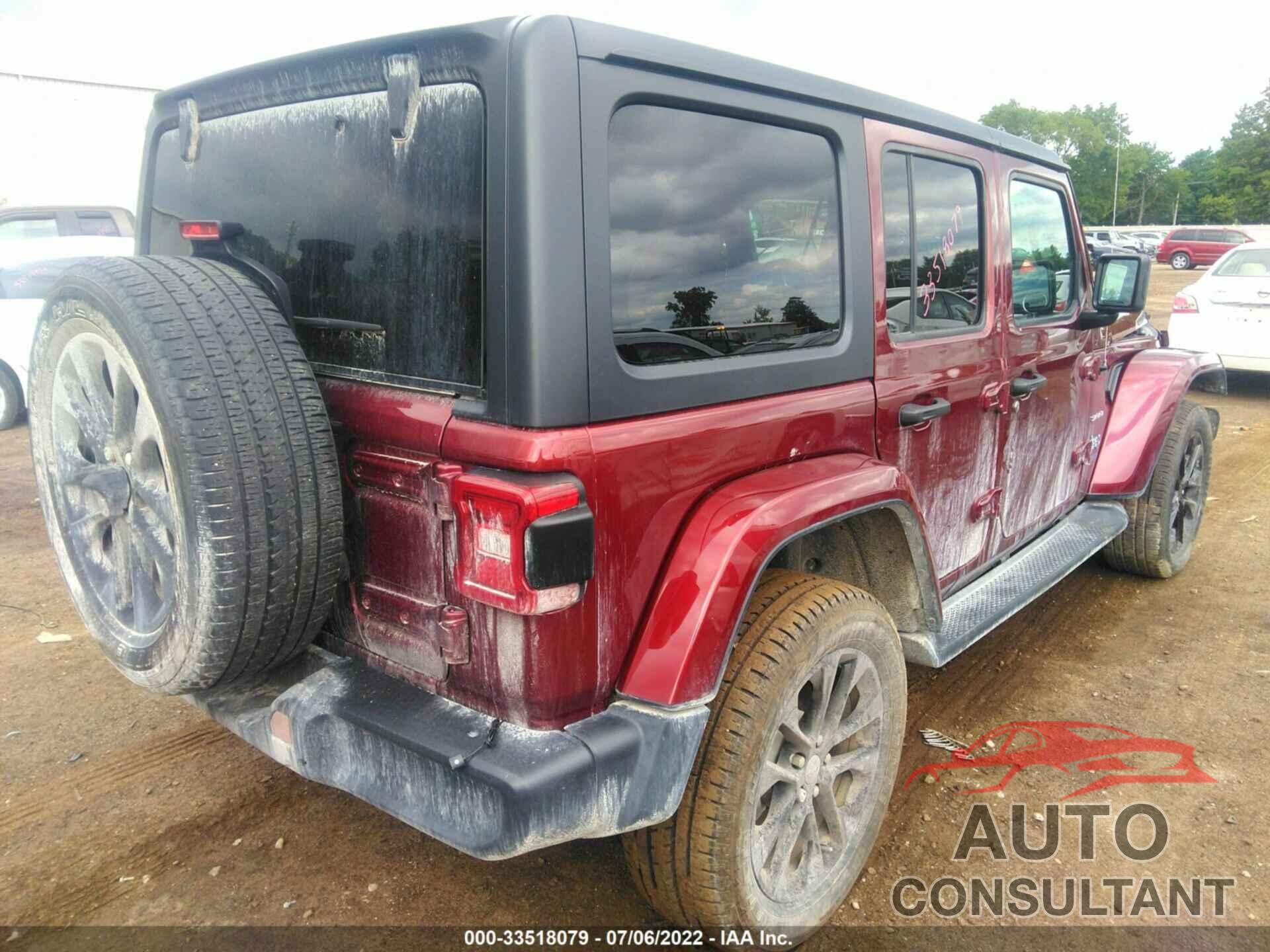 JEEP WRANGLER 4XE 2021 - 1C4JJXP68MW768316