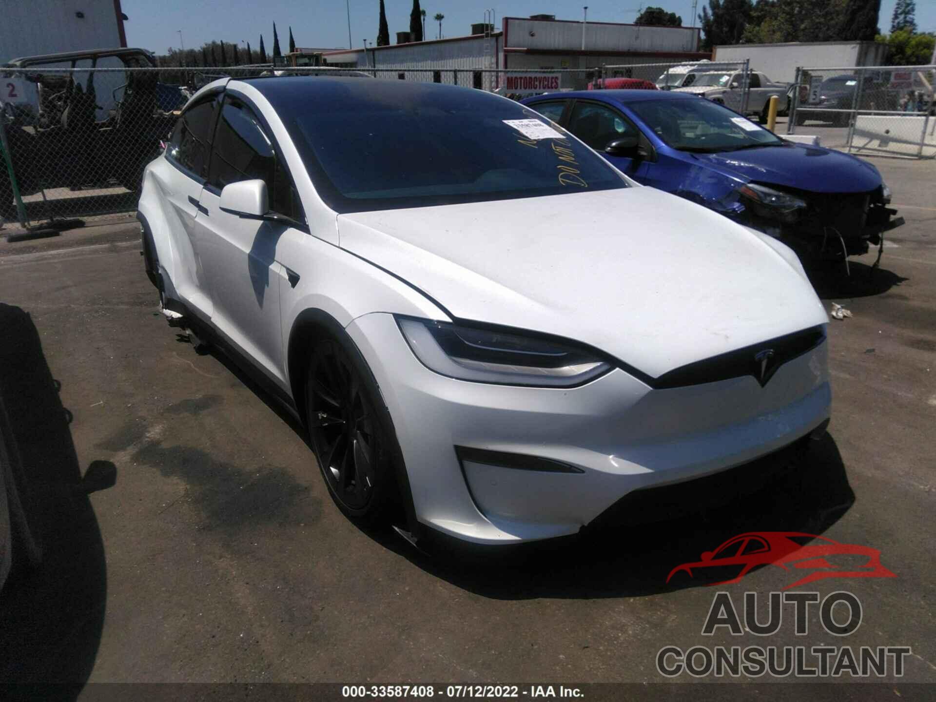 TESLA MODEL X 2022 - 7SAXCBE66NF337864