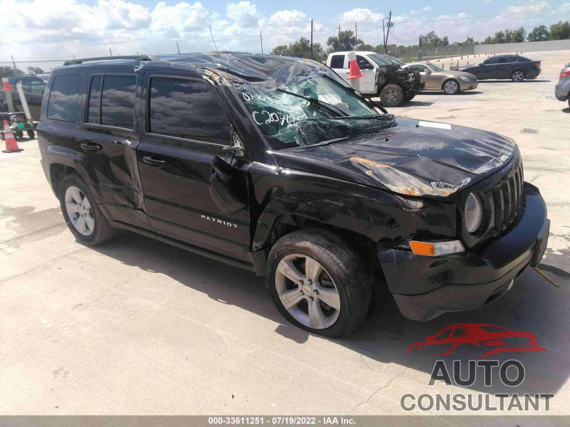 JEEP PATRIOT 2017 - 1C4NJPFA8HD148476