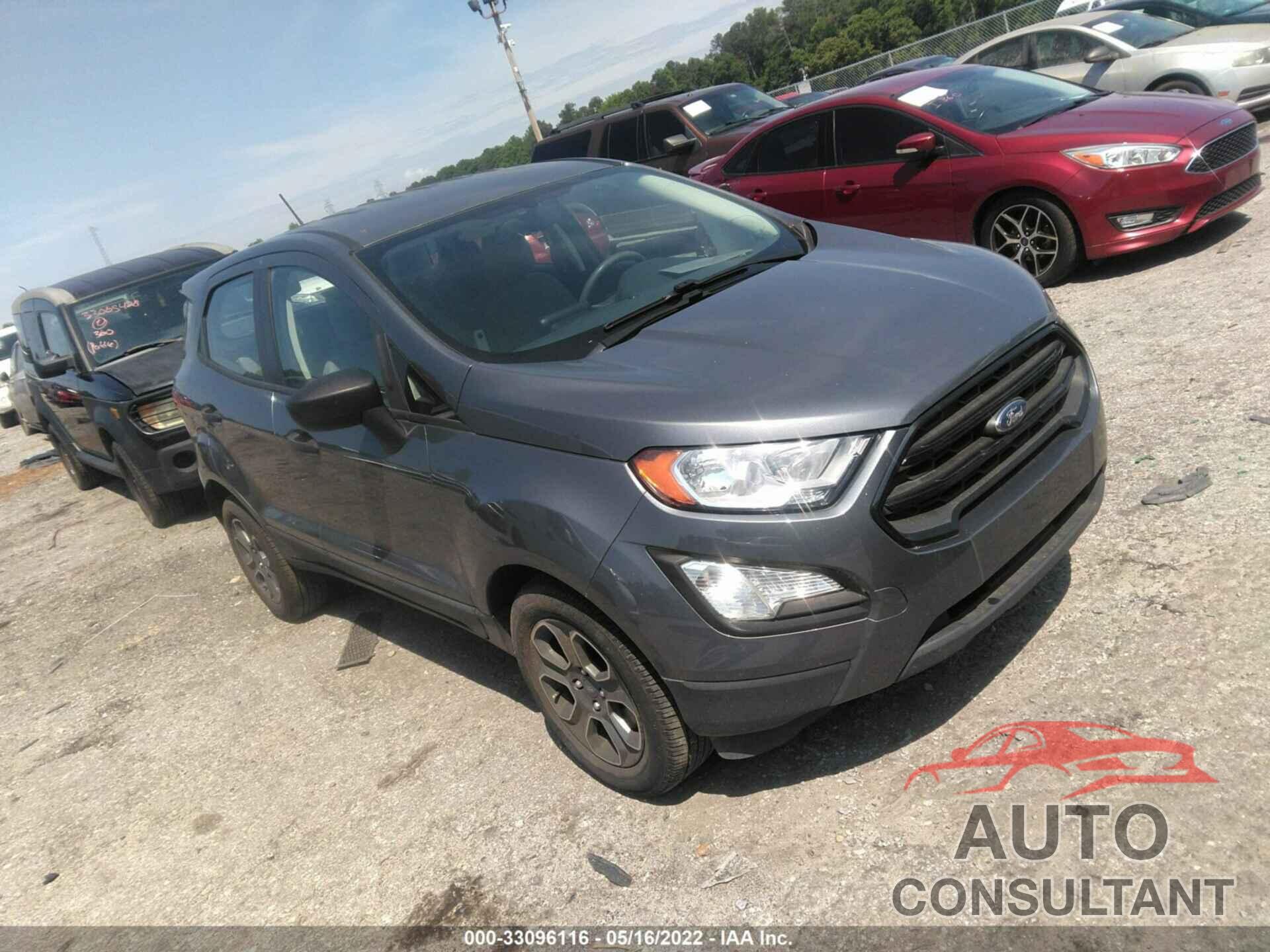 FORD ECOSPORT 2018 - MAJ3P1RE8JC158752