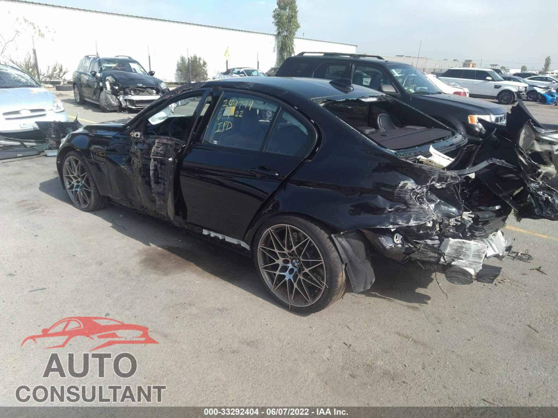 BMW M3 2017 - WBS8M9C52H5G83445