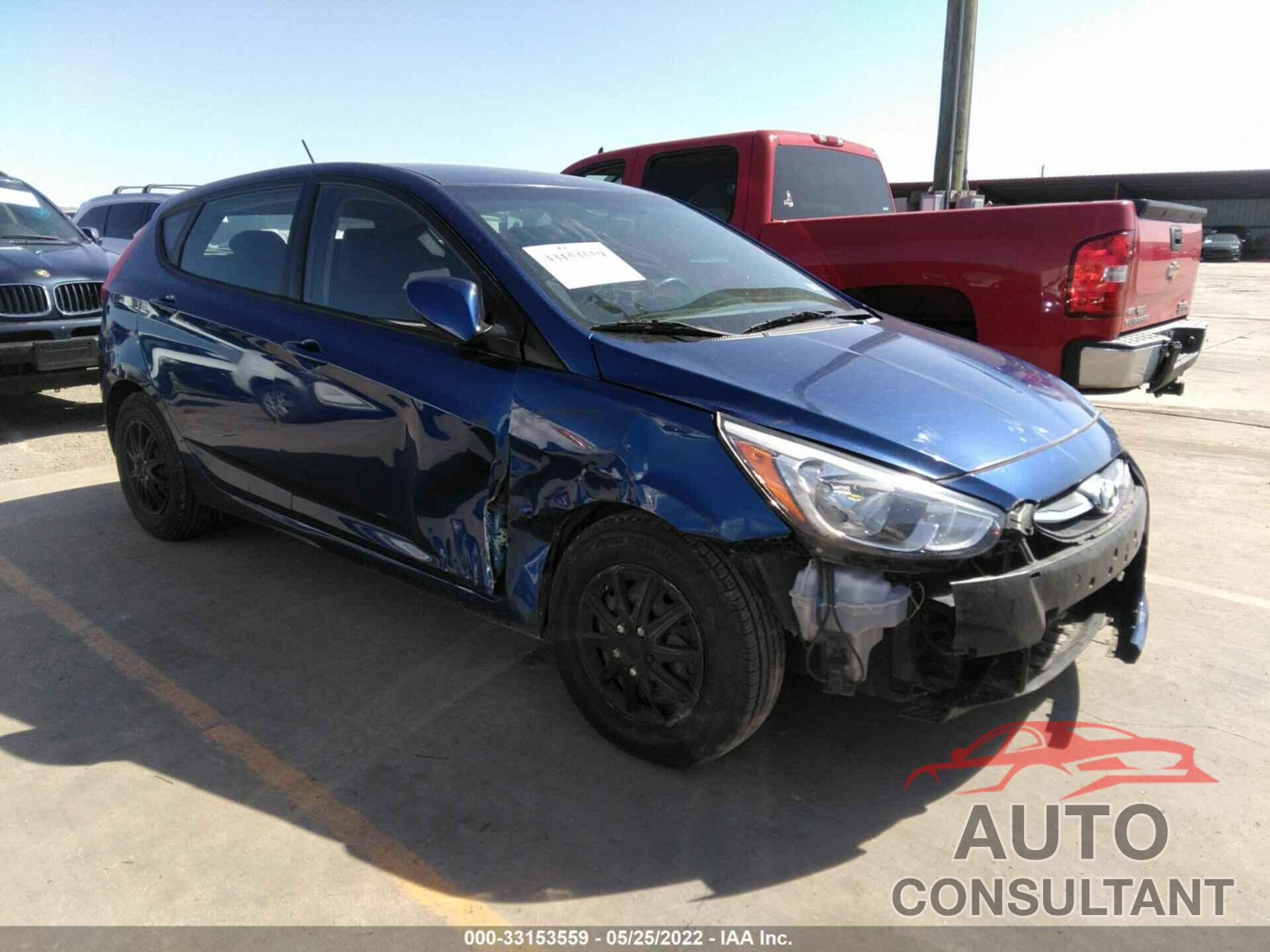 HYUNDAI ACCENT 2016 - KMHCT5AEXGU268418