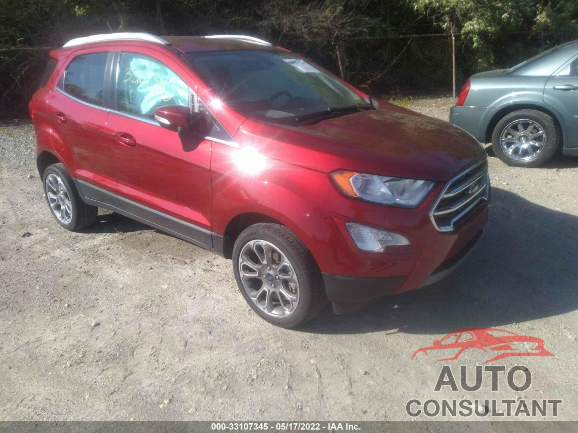 FORD ECOSPORT 2020 - MAJ6S3KL7LC324293