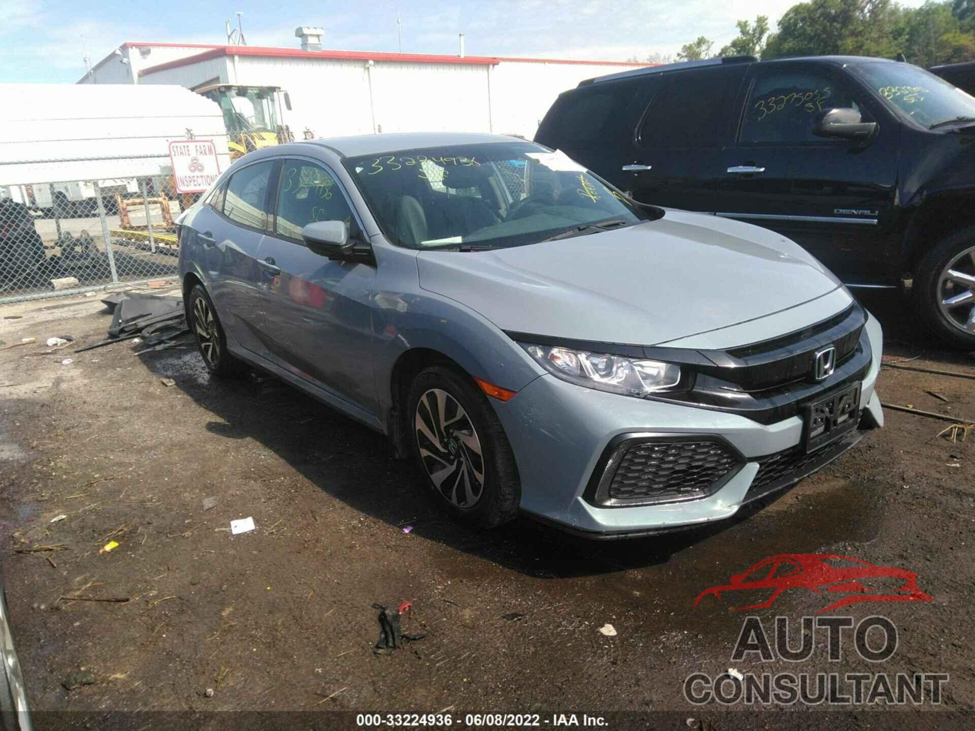 HONDA CIVIC HATCHBACK 2019 - SHHFK7H38KU416456