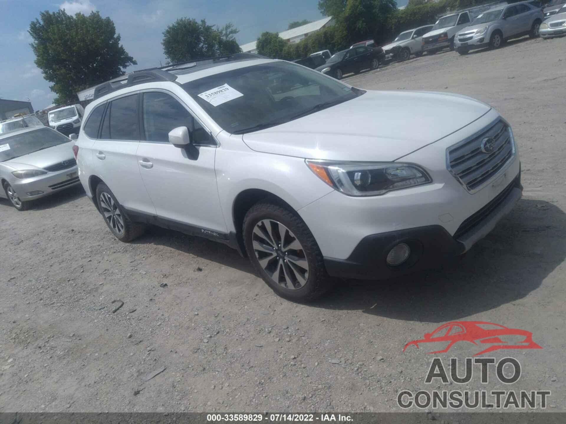 SUBARU OUTBACK 2017 - 4S4BSANC4H3298778