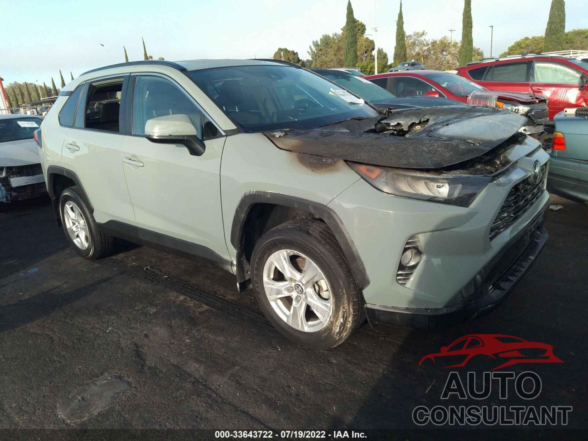TOYOTA RAV4 2021 - 2T3W1RFV3MW123078