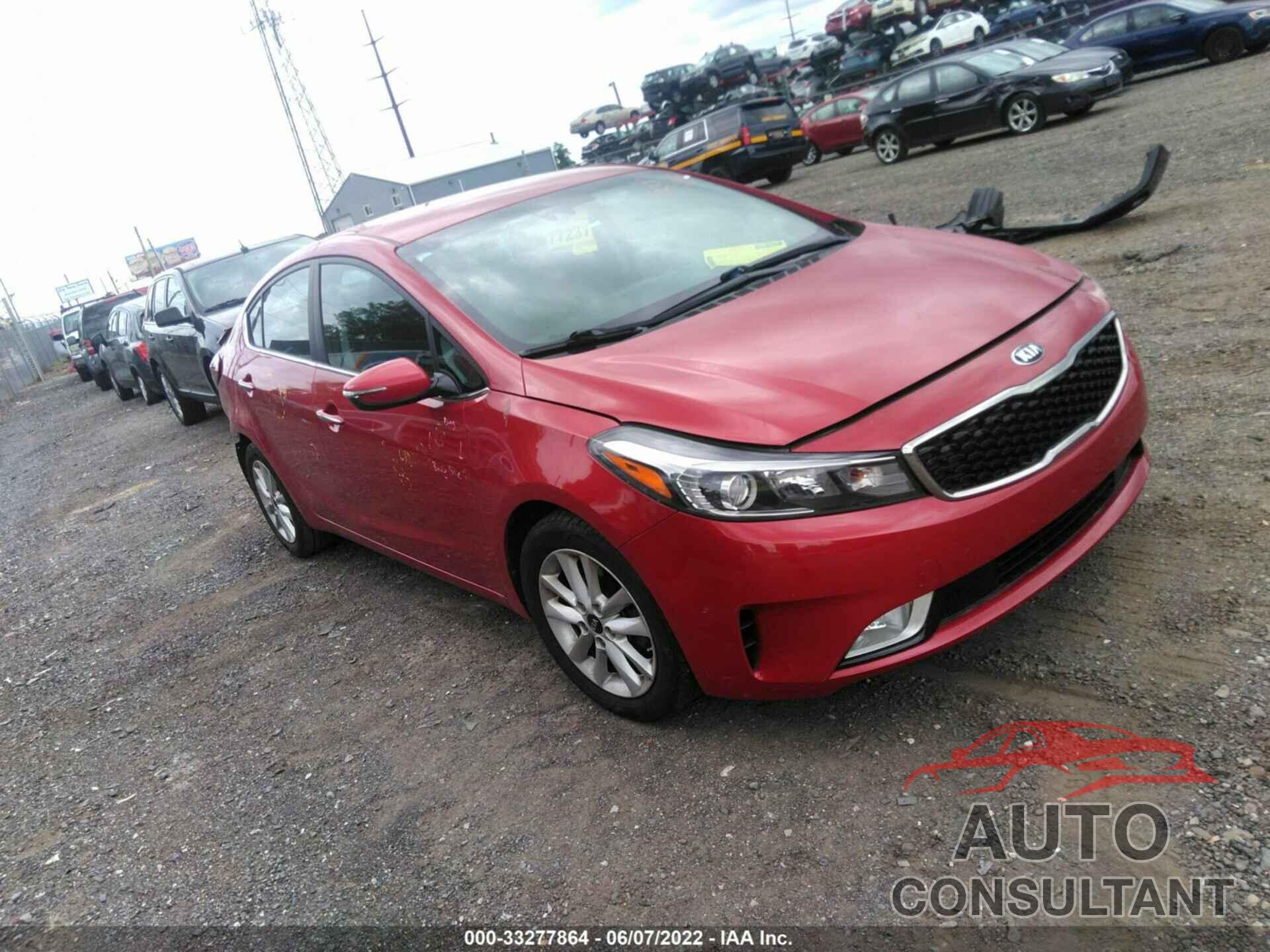 KIA FORTE 2017 - 3KPFL4A75HE119153