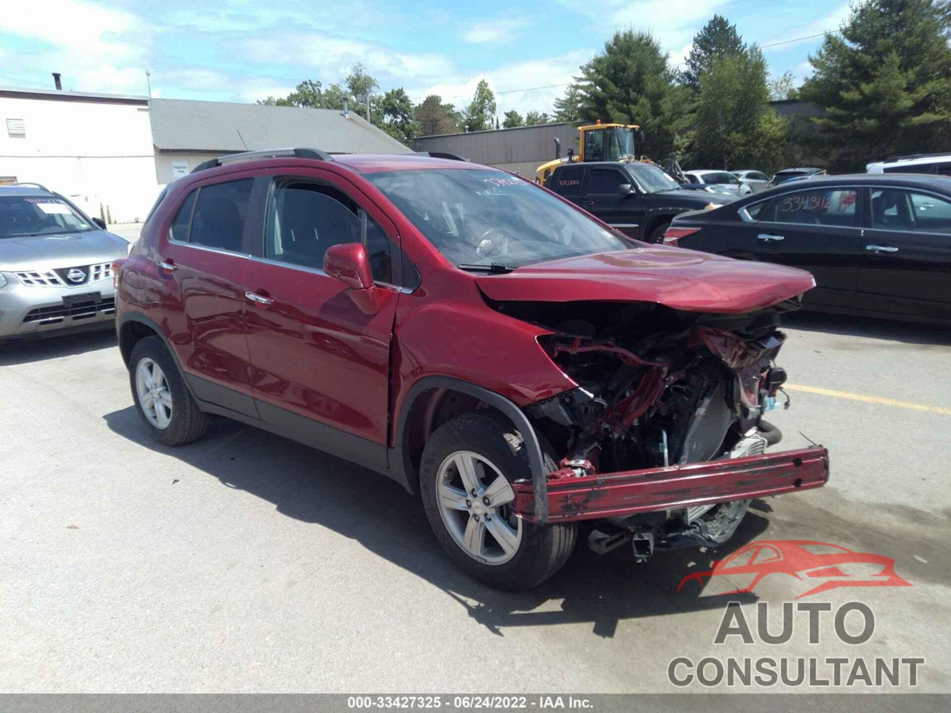 CHEVROLET TRAX 2020 - 3GNCJPSB6LL251220