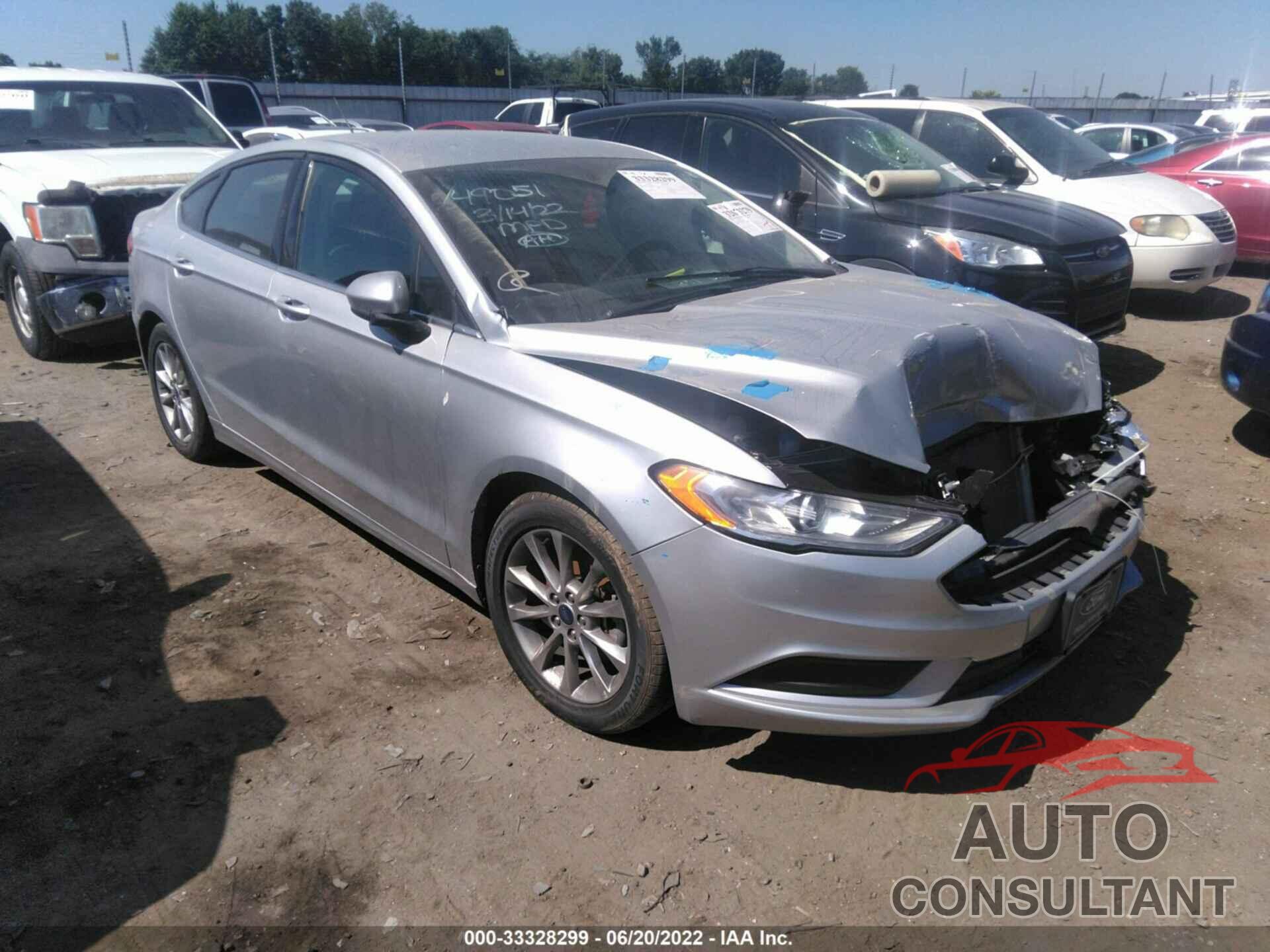 FORD FUSION 2017 - 3FA6P0H76HR125609