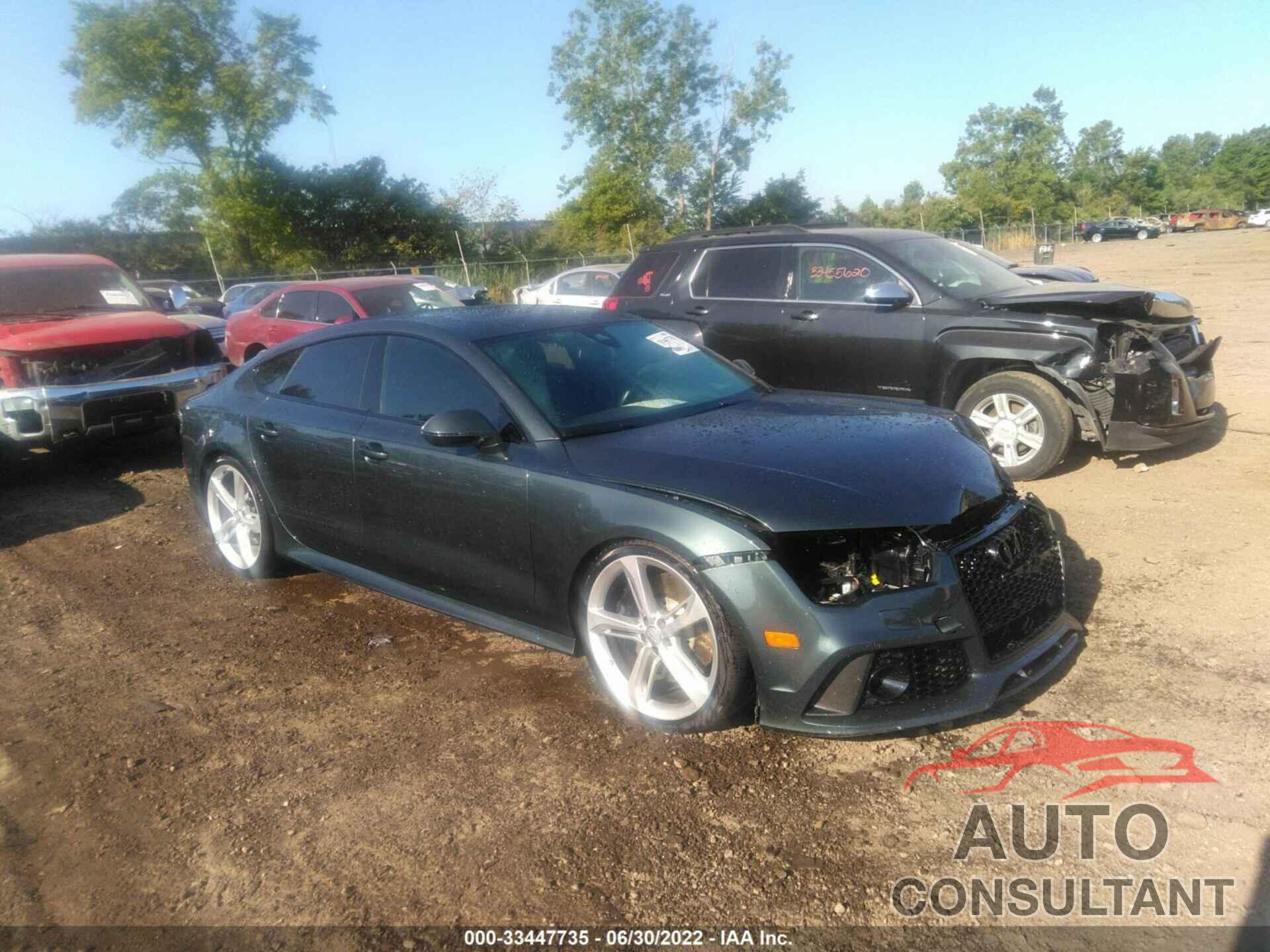AUDI RS 7 2017 - WUAWAAFC6HN900319