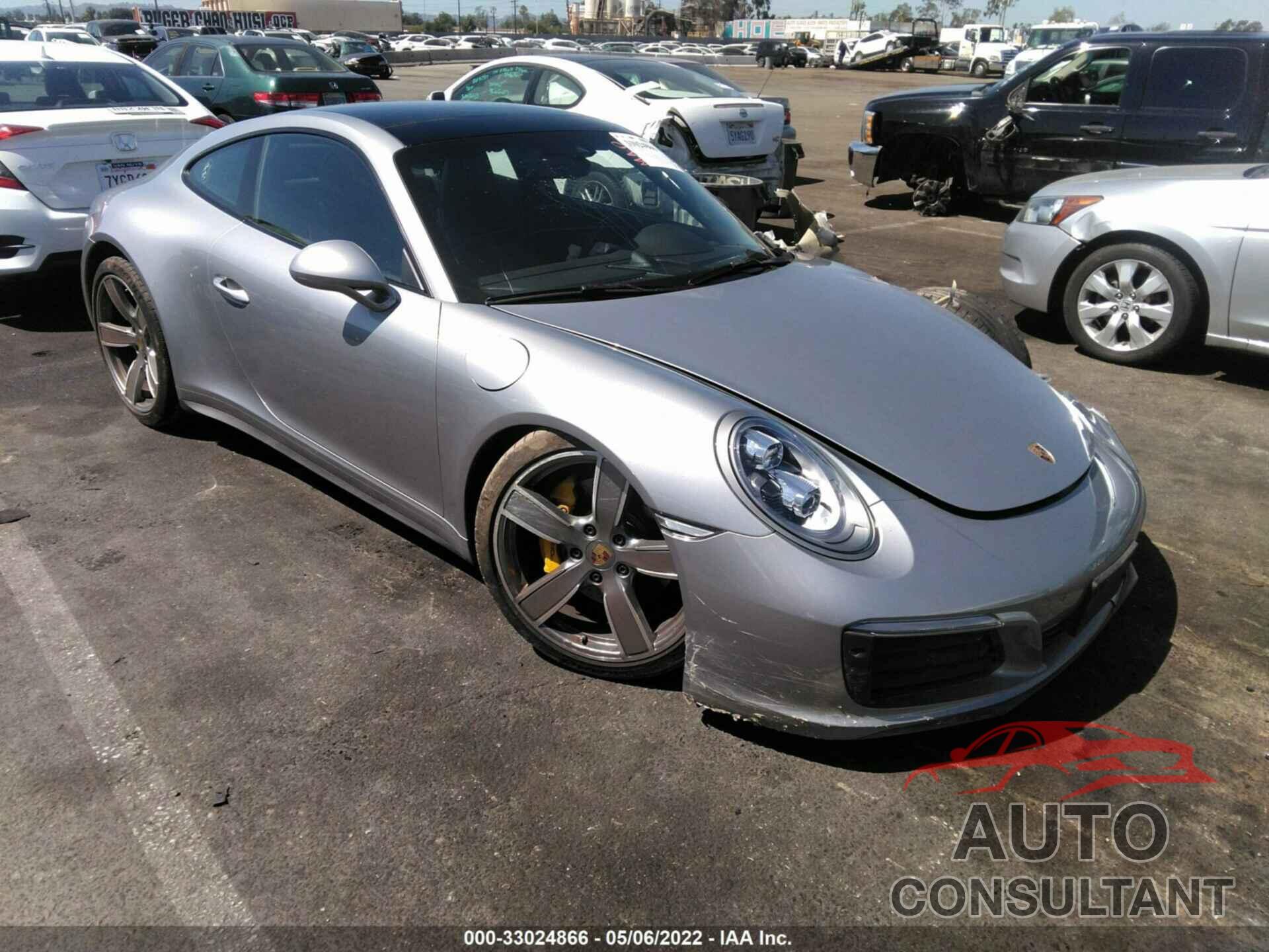 PORSCHE 911 2019 - WP0AB2A93KS115271