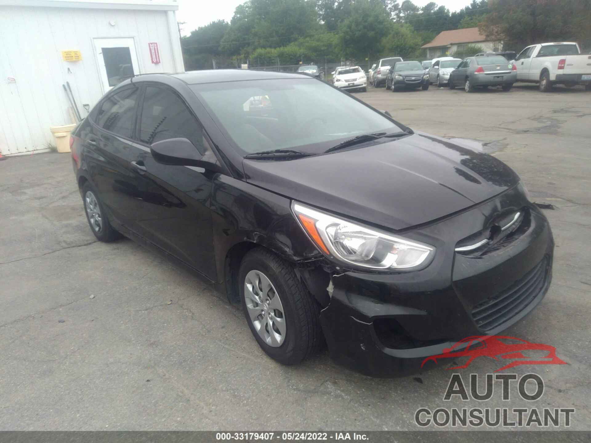 HYUNDAI ACCENT 2016 - KMHCT4AE6GU134158