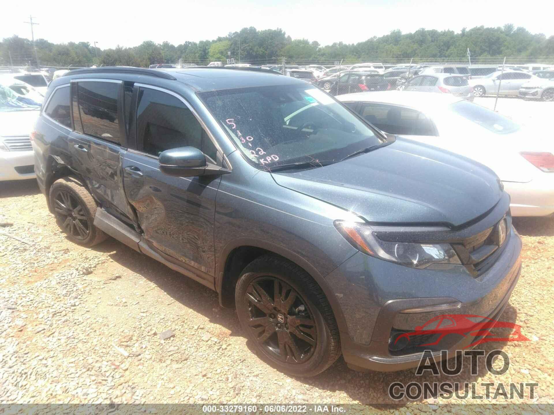HONDA PILOT 2021 - 5FNYF5H23MB043775