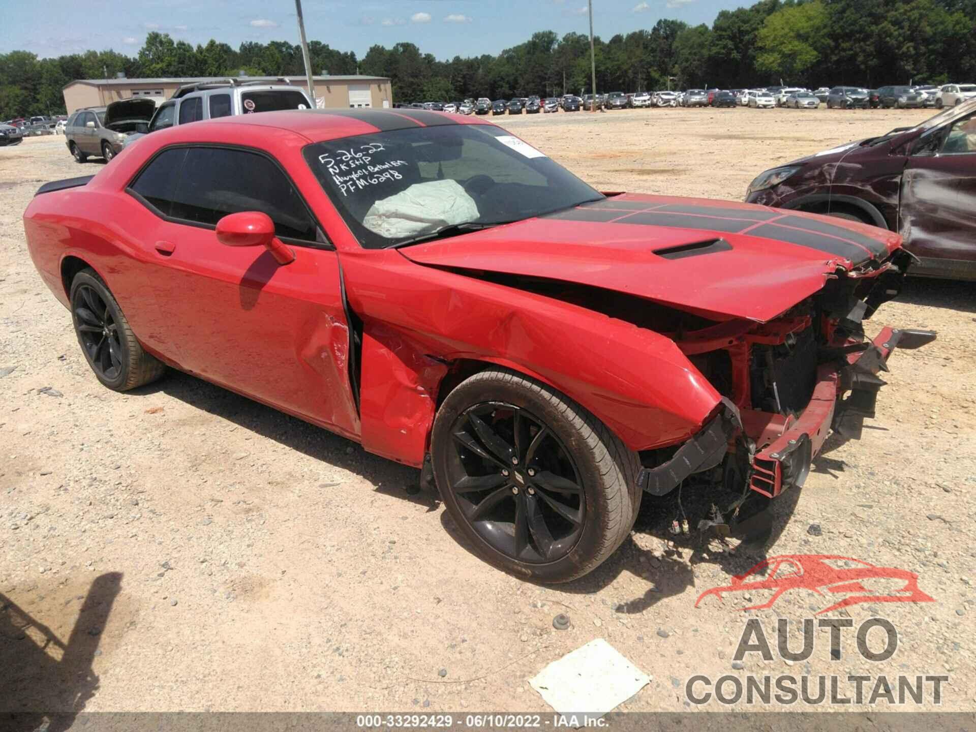 DODGE CHALLENGER 2018 - 2C3CDZAG9JH325510