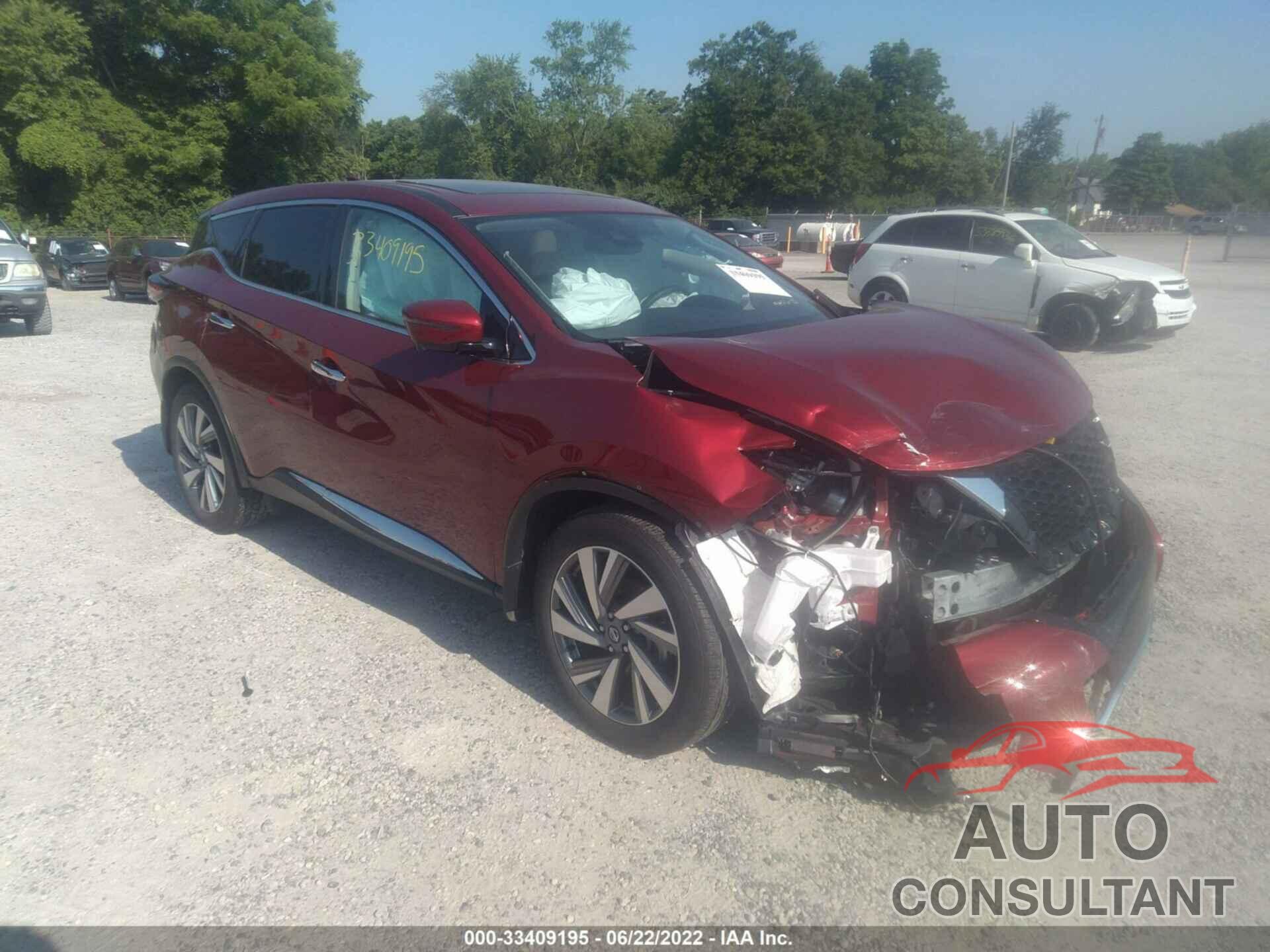 NISSAN MURANO 2021 - 5N1AZ2CS7MC104651