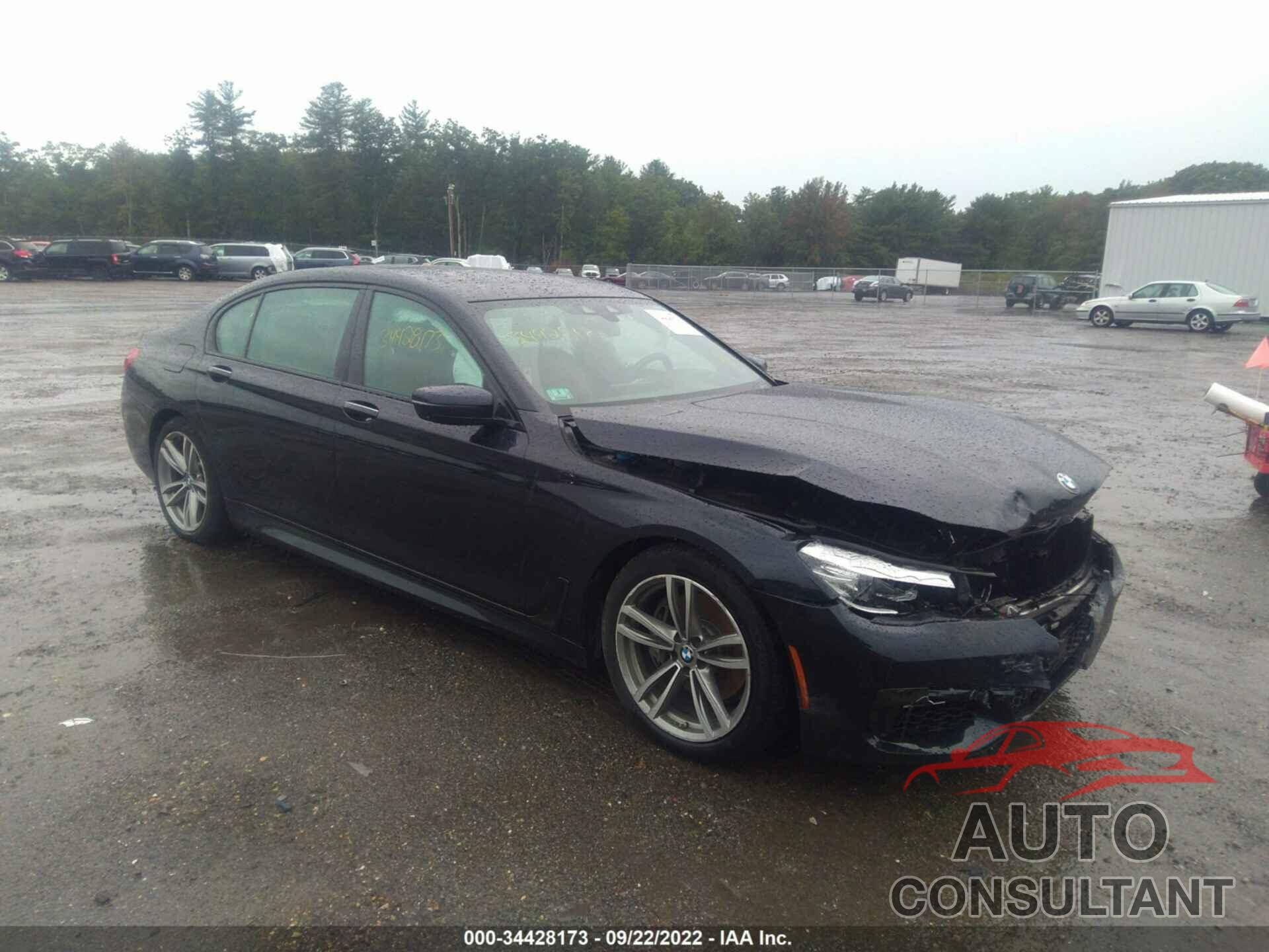 BMW 7 SERIES 2017 - WBA7E4C52HGU99060