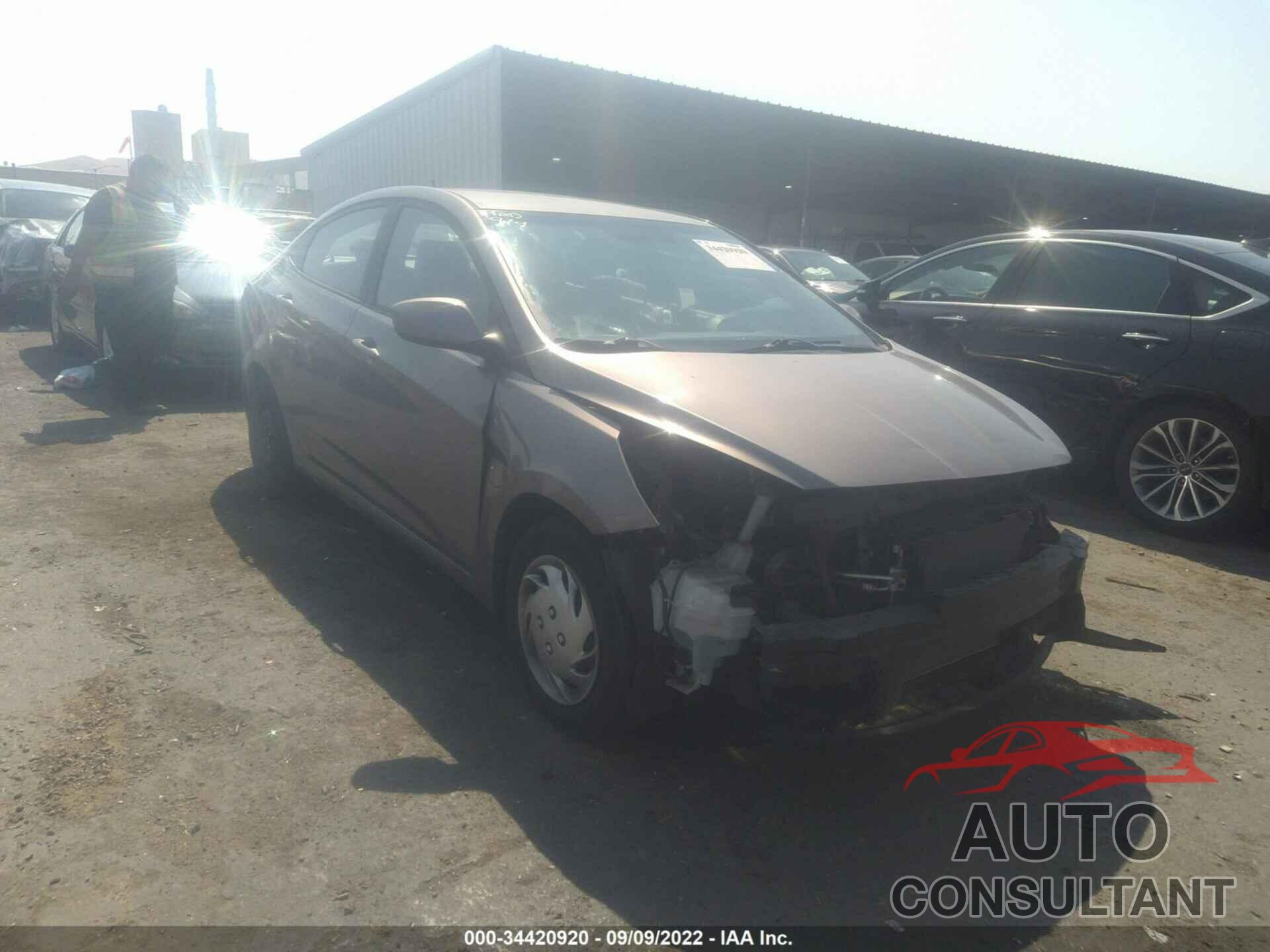 HYUNDAI ACCENT 2017 - KMHCT4AE7HU378547