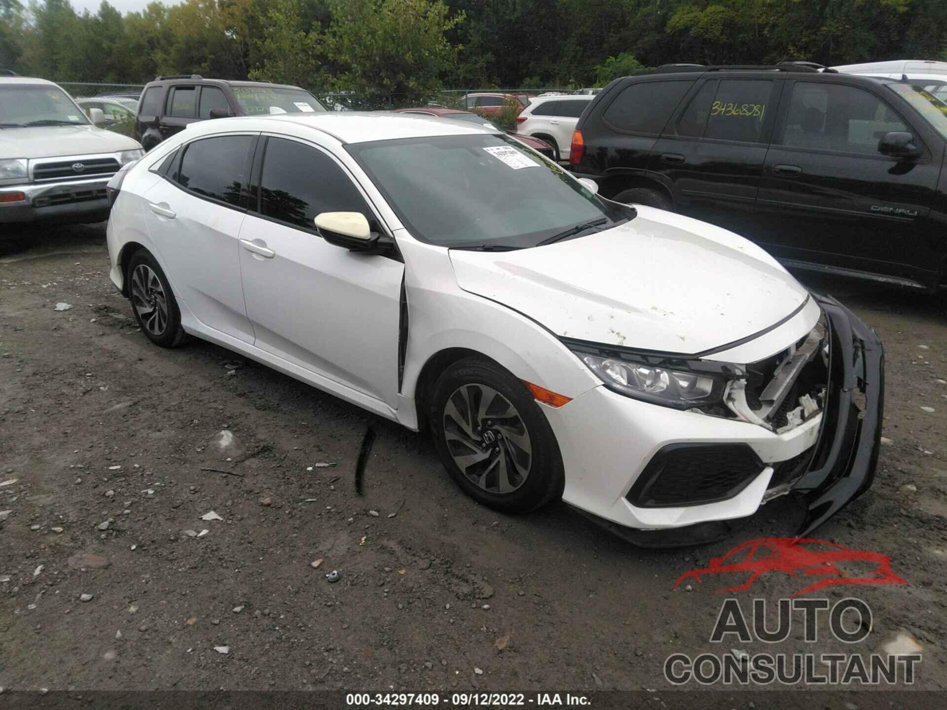 HONDA CIVIC HATCHBACK 2017 - SHHFK7H24HU421699