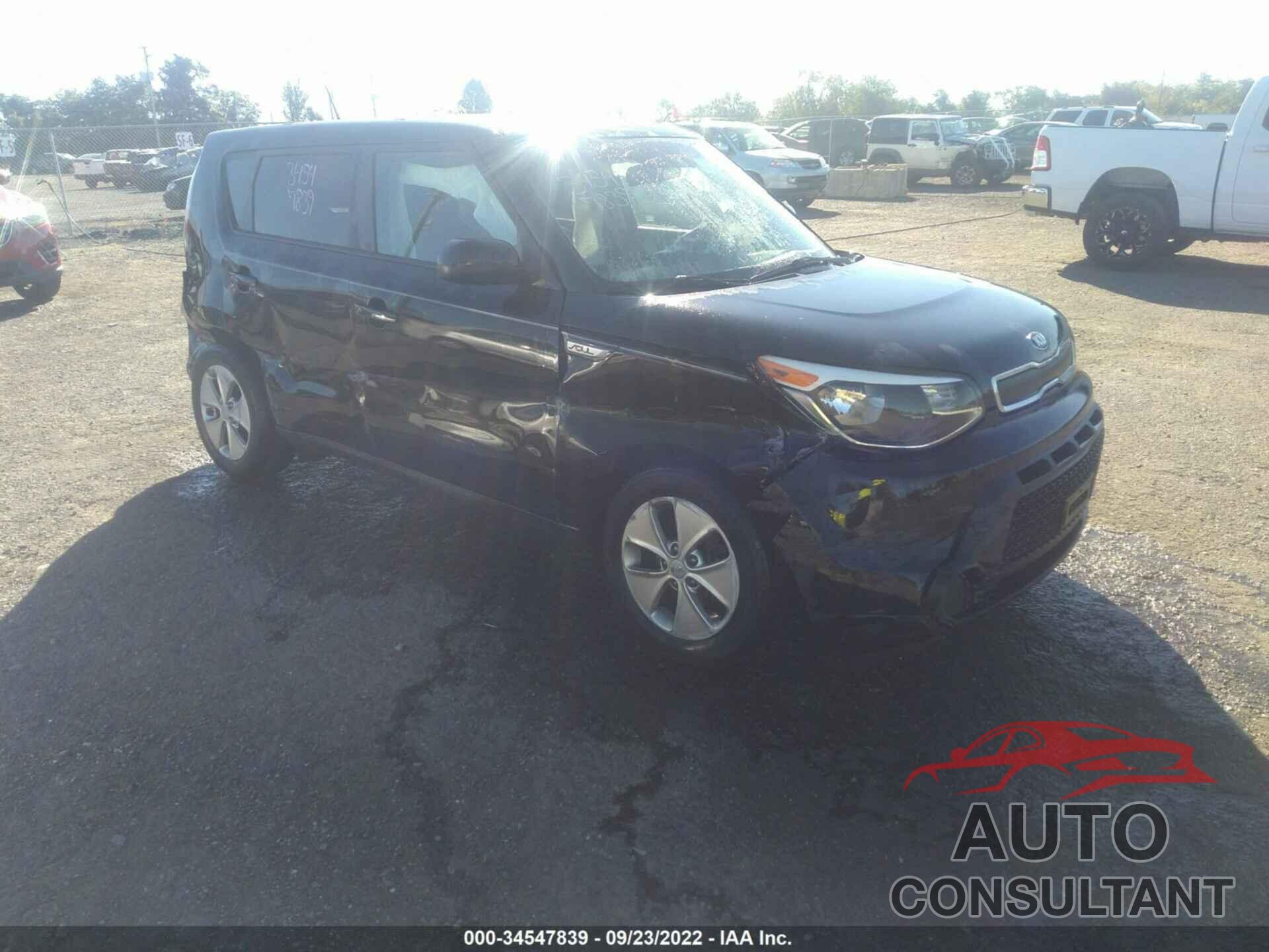 KIA SOUL 2016 - KNDJN2A27G7242285