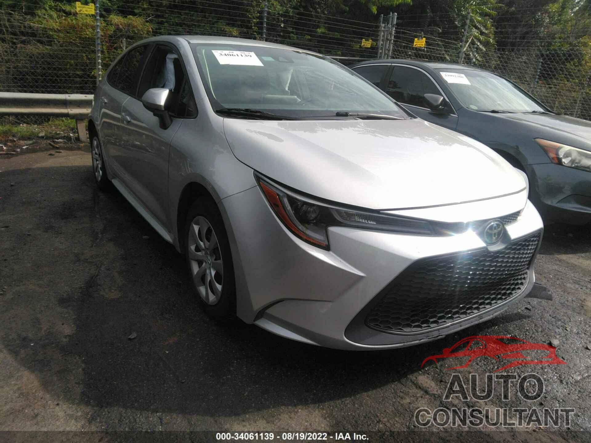 TOYOTA COROLLA 2020 - 5YFEPRAE3LP088147