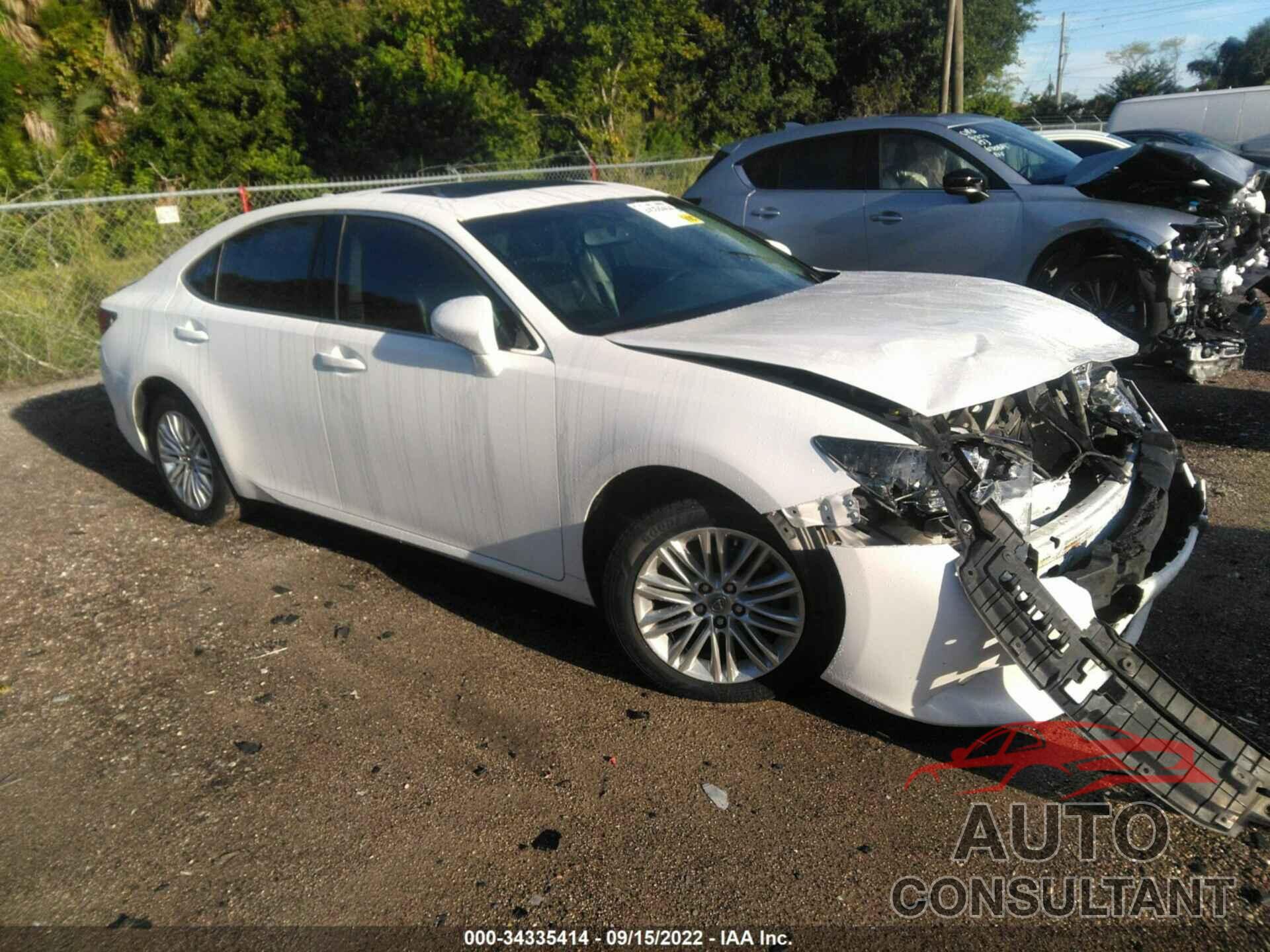 LEXUS ES 350 2015 - JTHBK1GG7F2163333