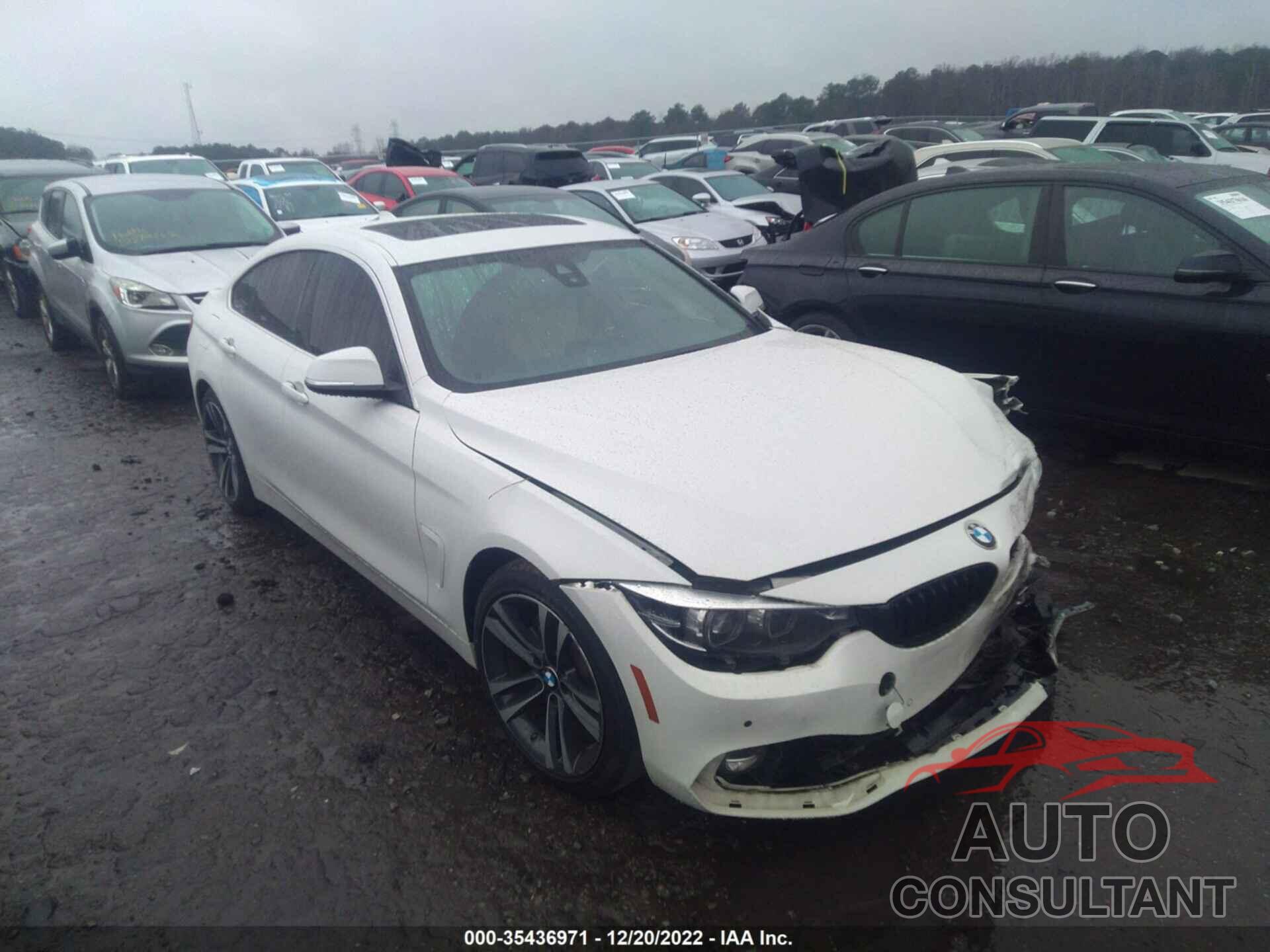 BMW 4 SERIES 2020 - WBA4J1C03LBU68181