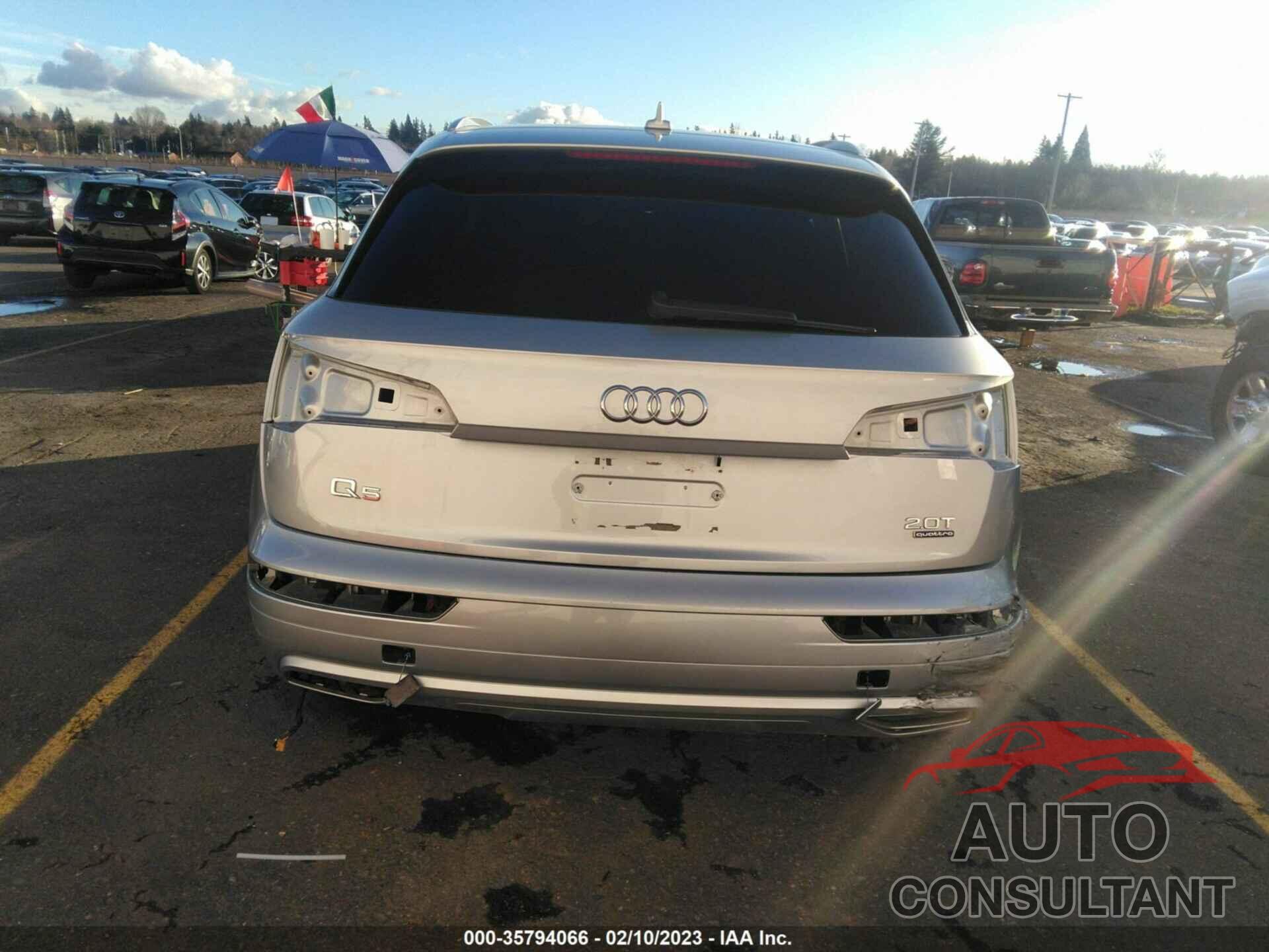 AUDI Q5 2018 - WA1ANAFY4J2199997