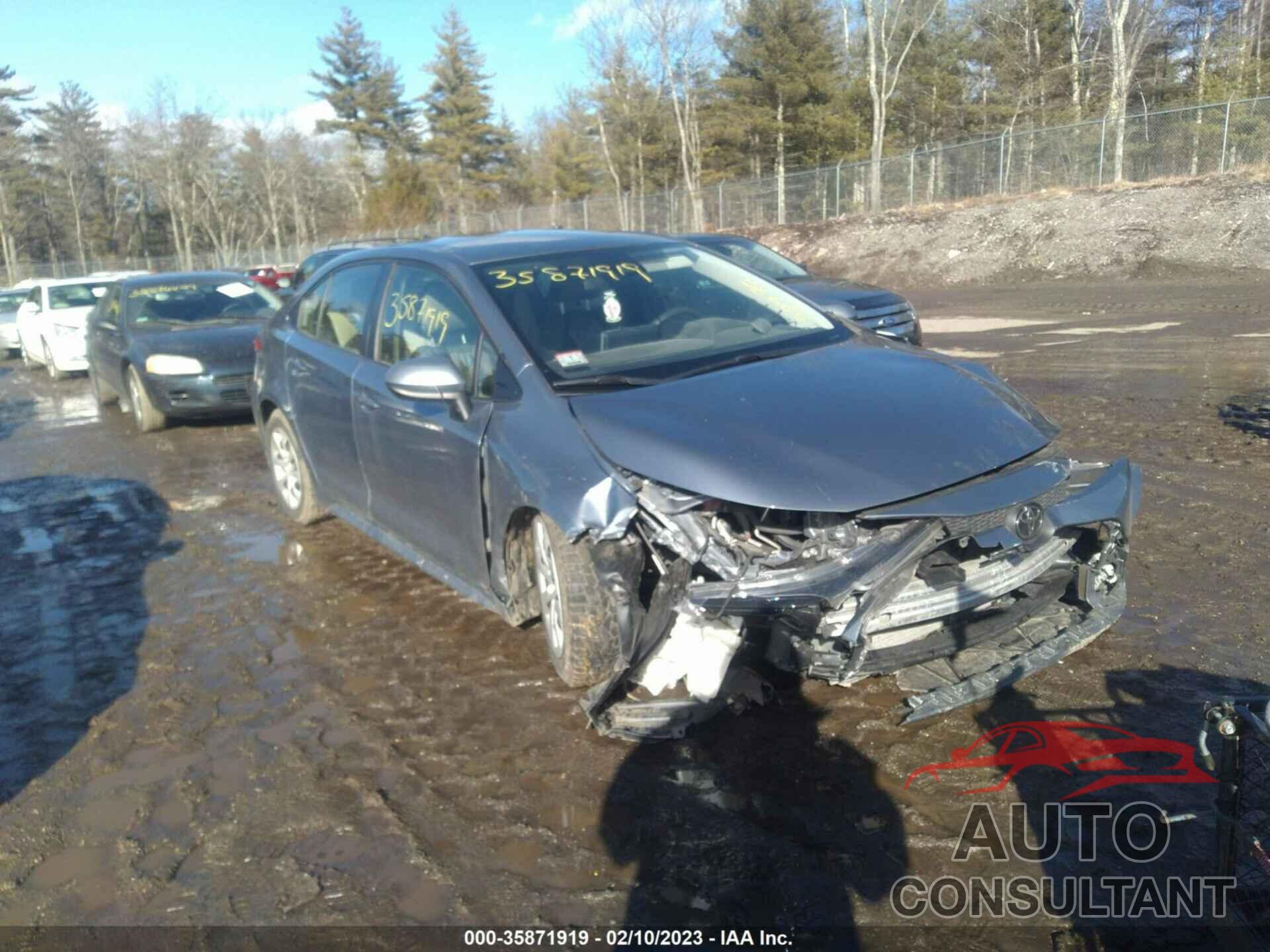 TOYOTA COROLLA 2020 - JTDEPRAE2LJ049134
