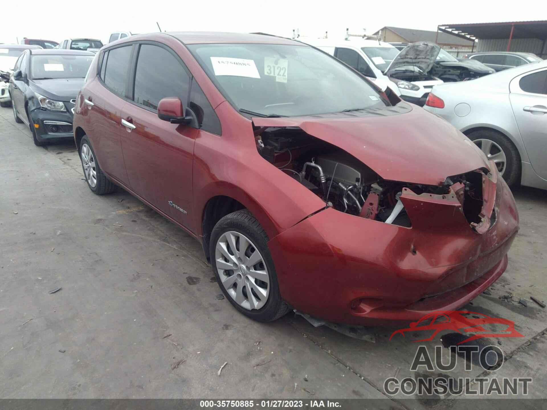 NISSAN LEAF 2015 - 1N4AZ0CP3FC320297