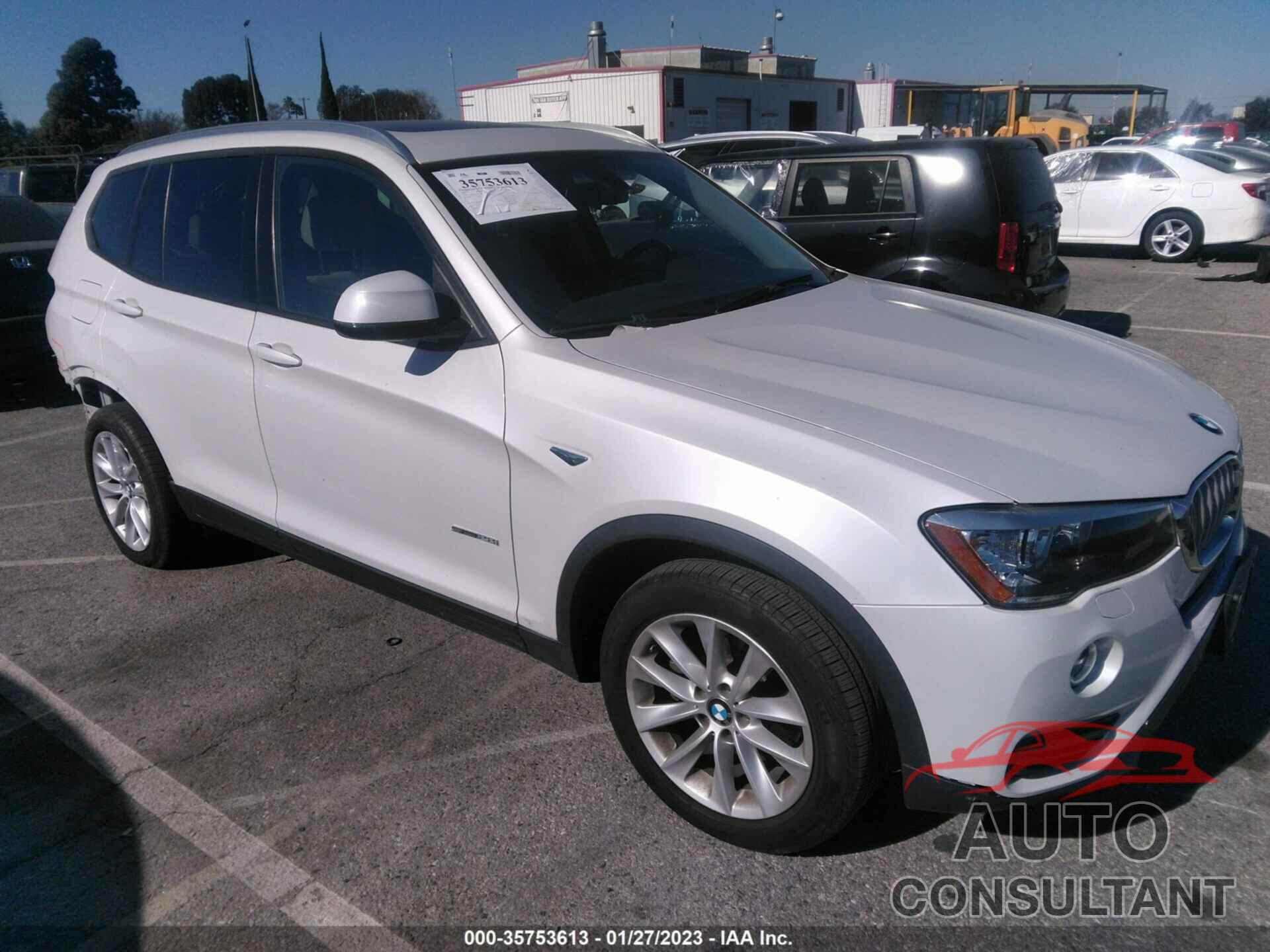 BMW X3 2017 - 5UXWZ7C3XH0V87235