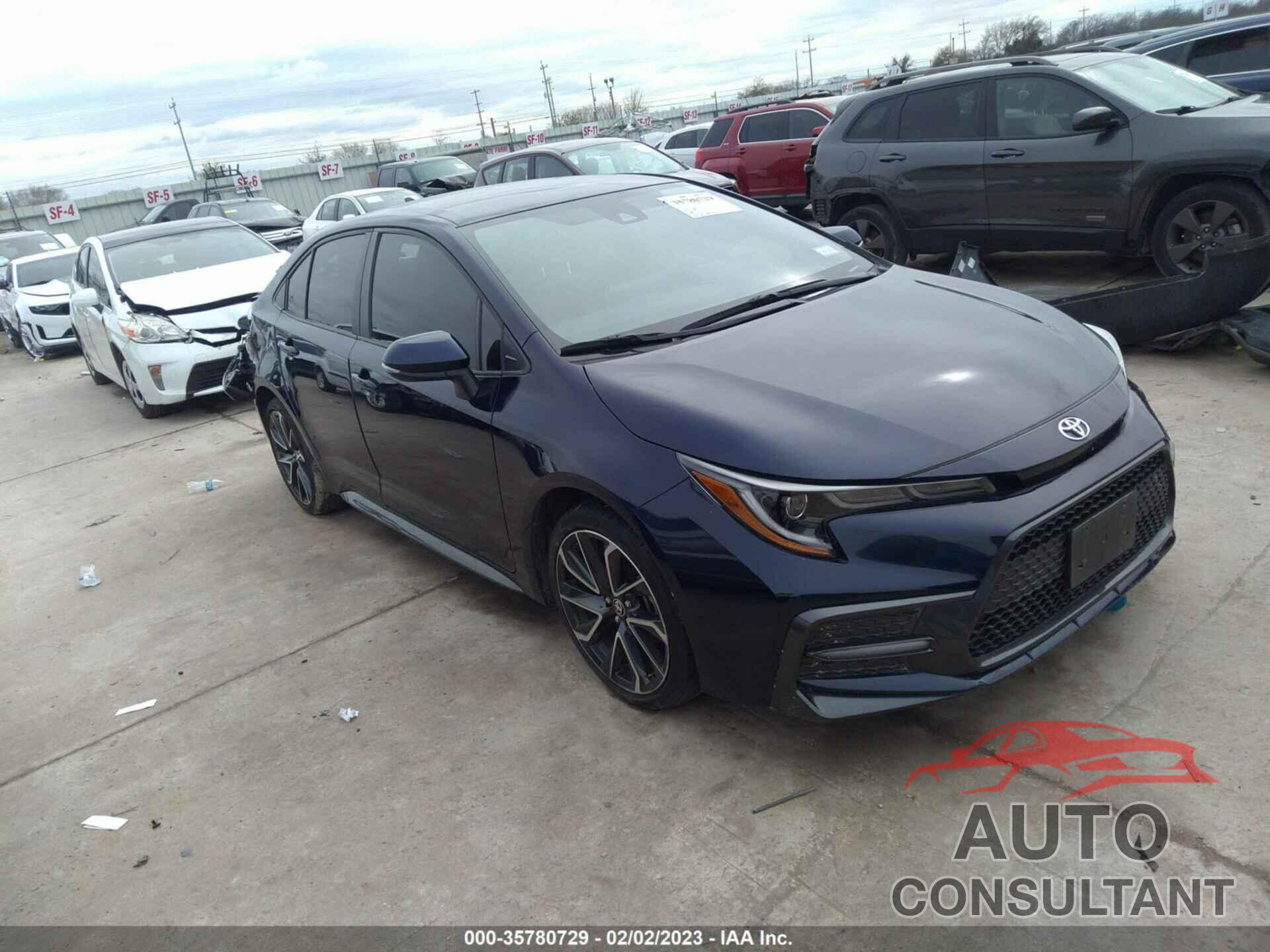 TOYOTA COROLLA 2021 - JTDS4MCEXMJ078006