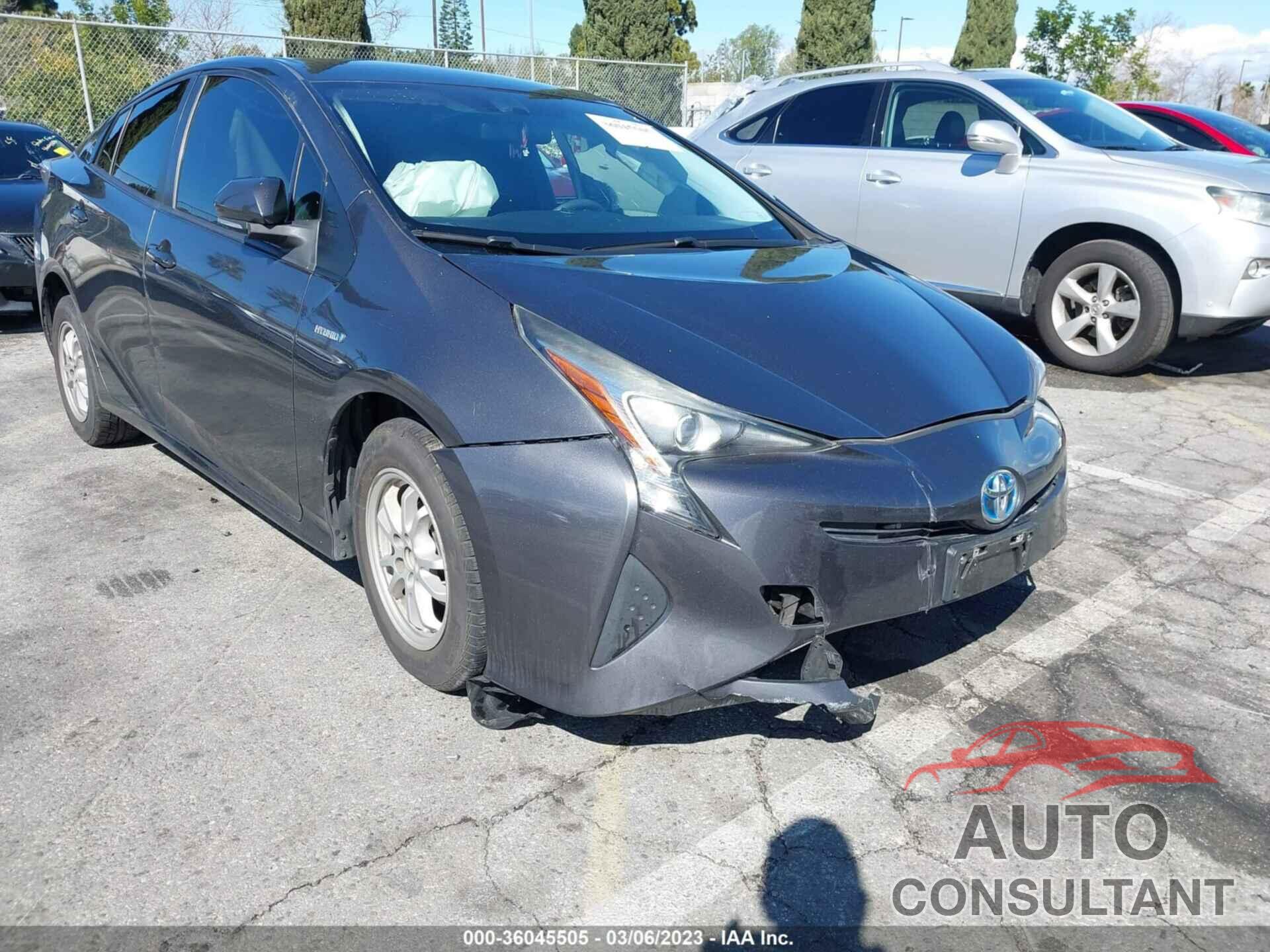 TOYOTA PRIUS 2016 - JTDKBRFUXG3020573