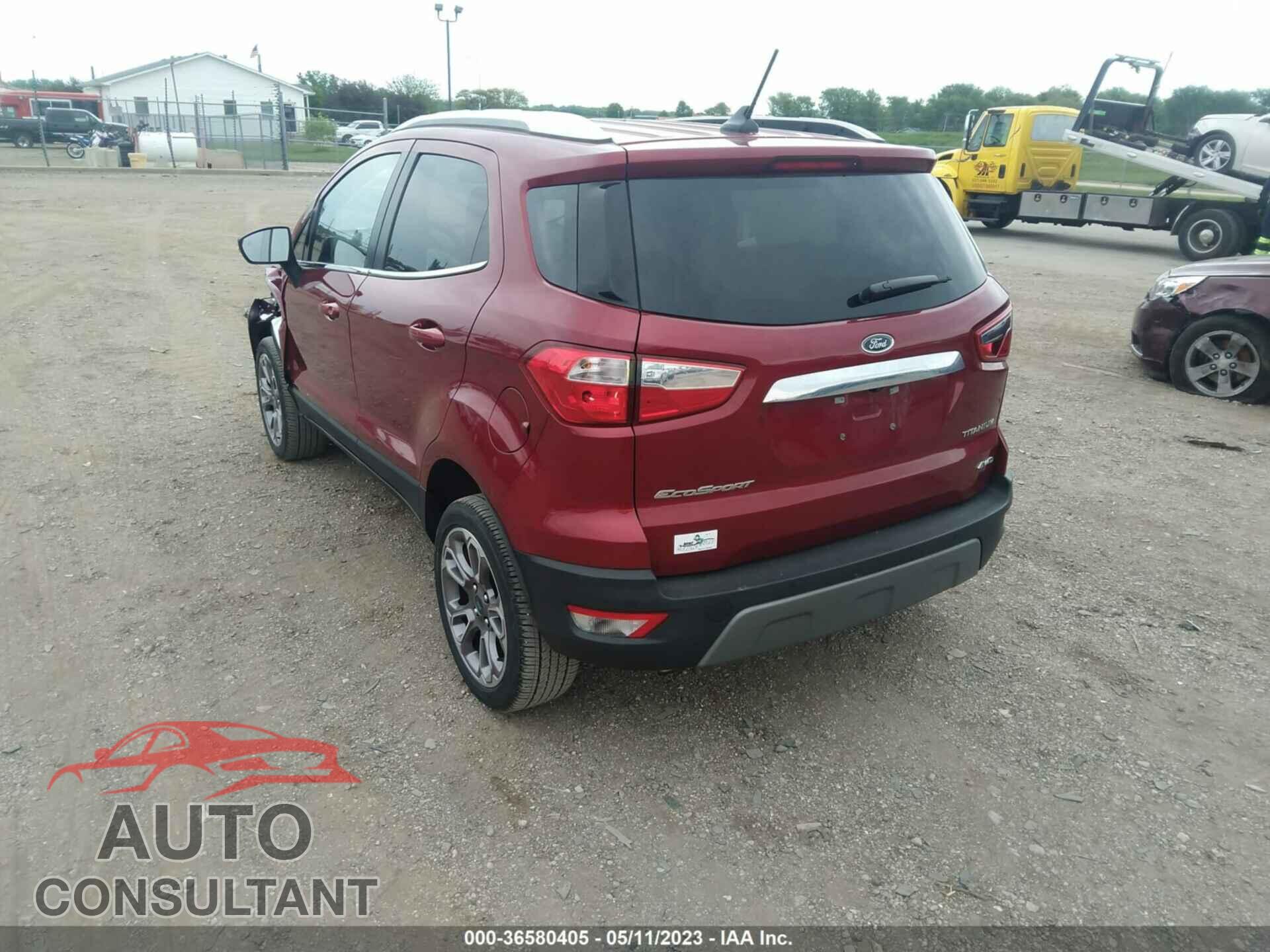 FORD ECOSPORT 2020 - MAJ6S3KL5LC342274