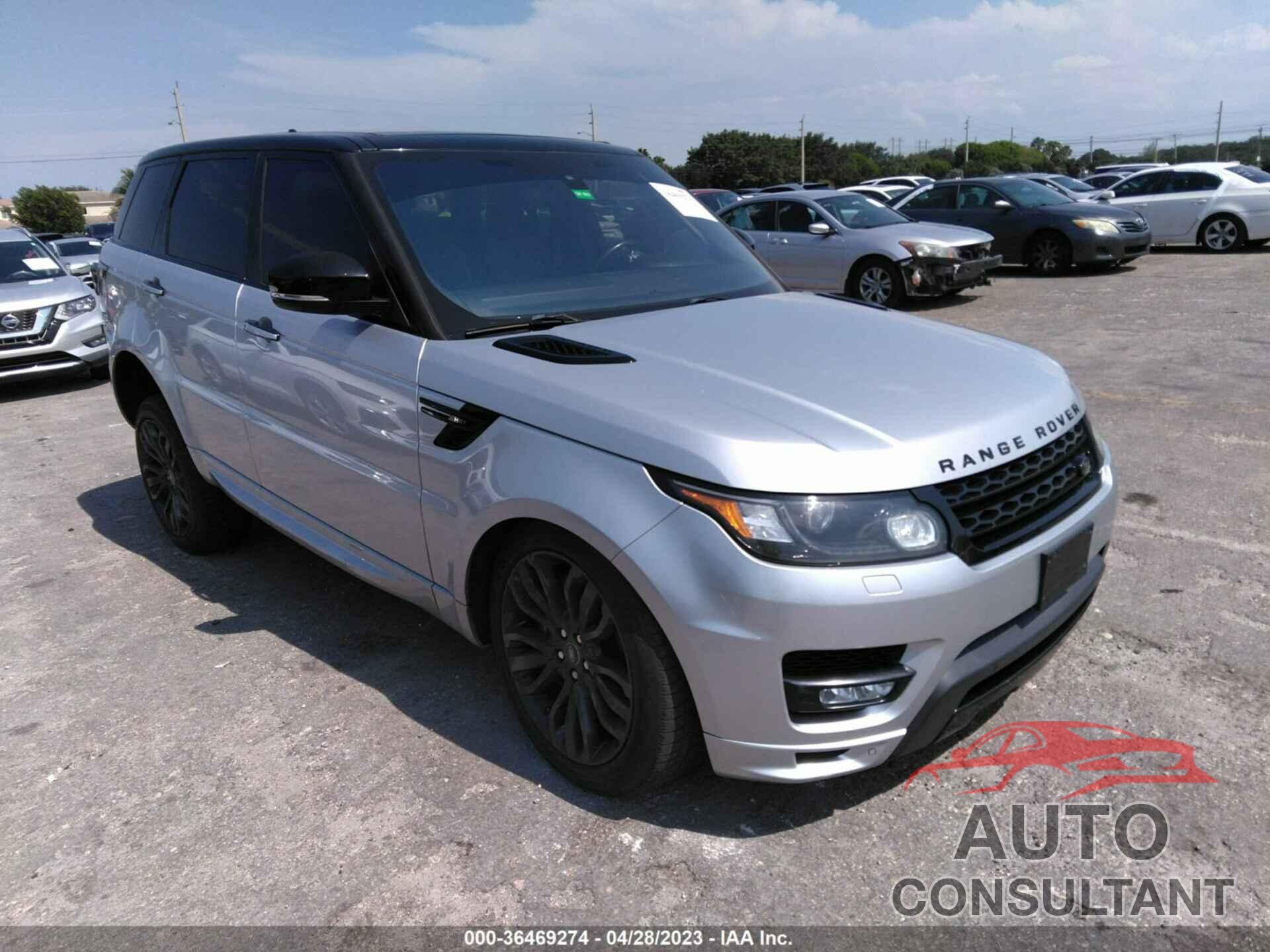 LAND ROVER RANGE ROVER SPORT 2016 - SALWS2VF3GA553753