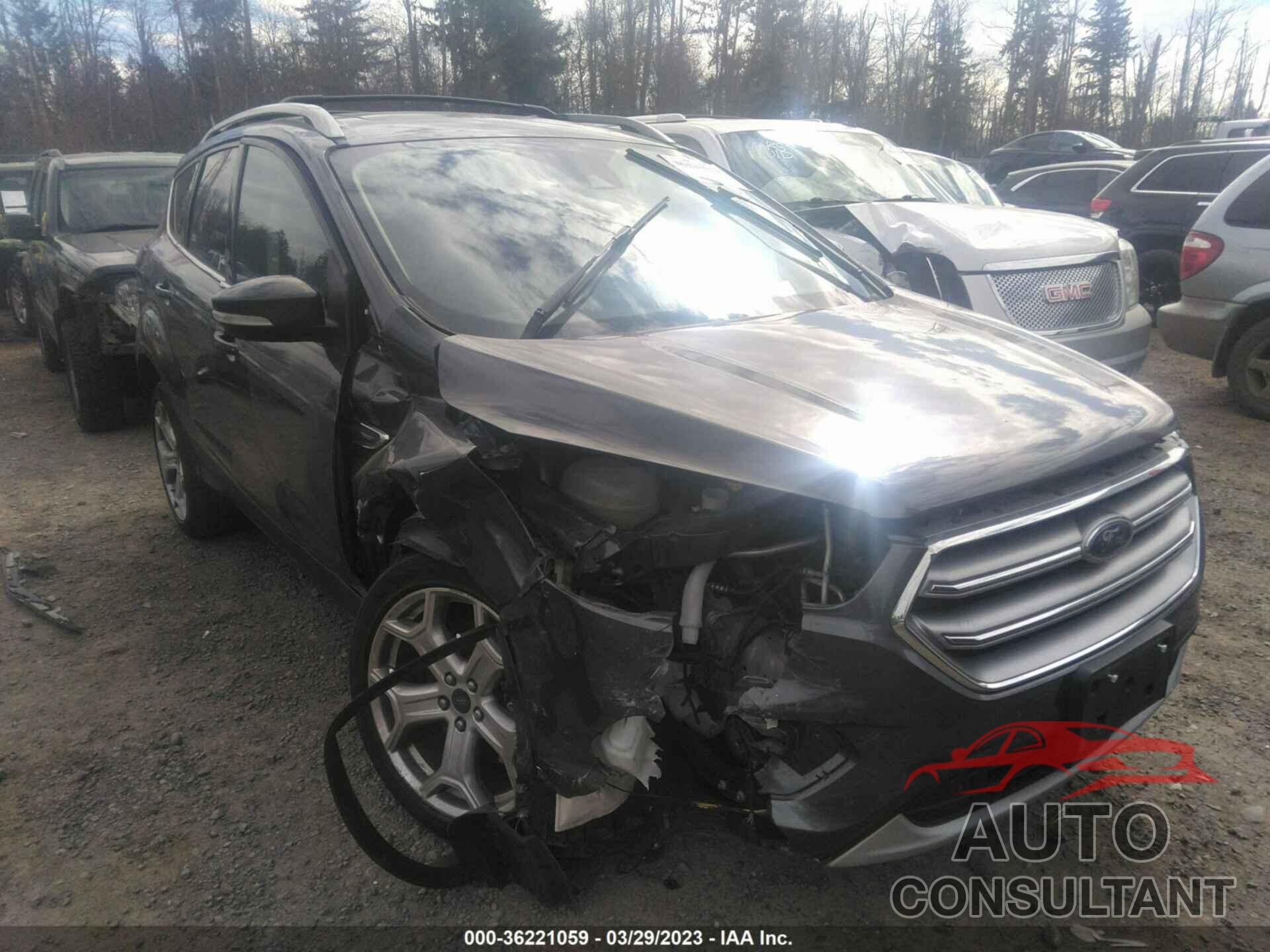 FORD ESCAPE 2017 - 1FMCU9J98HUD12912