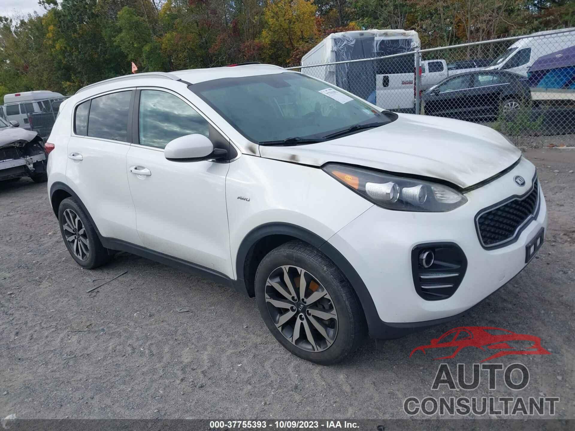 KIA SPORTAGE 2017 - KNDPNCAC9H7032751