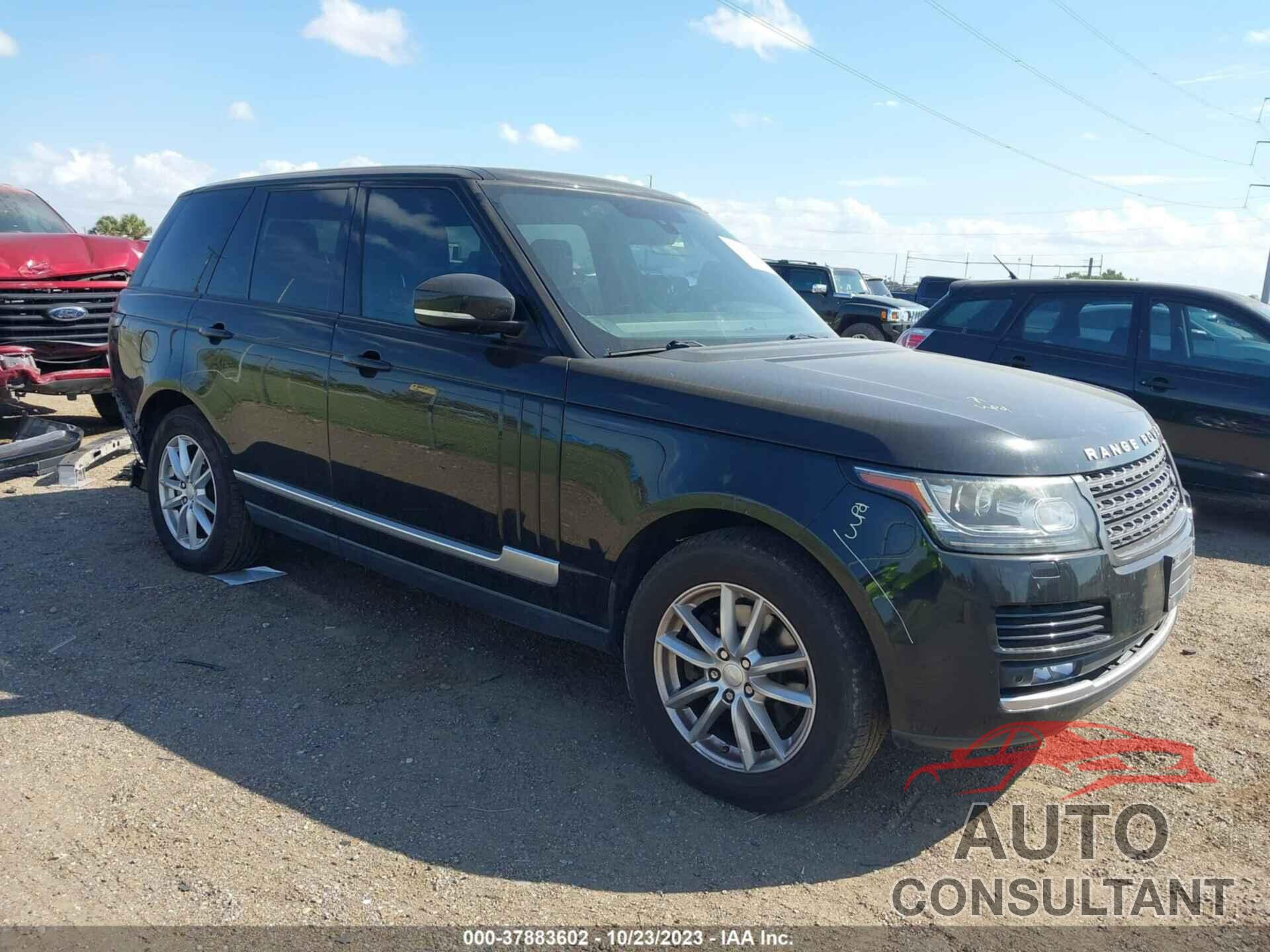 LAND ROVER RANGE ROVER 2016 - SALGR2KF6GA303931