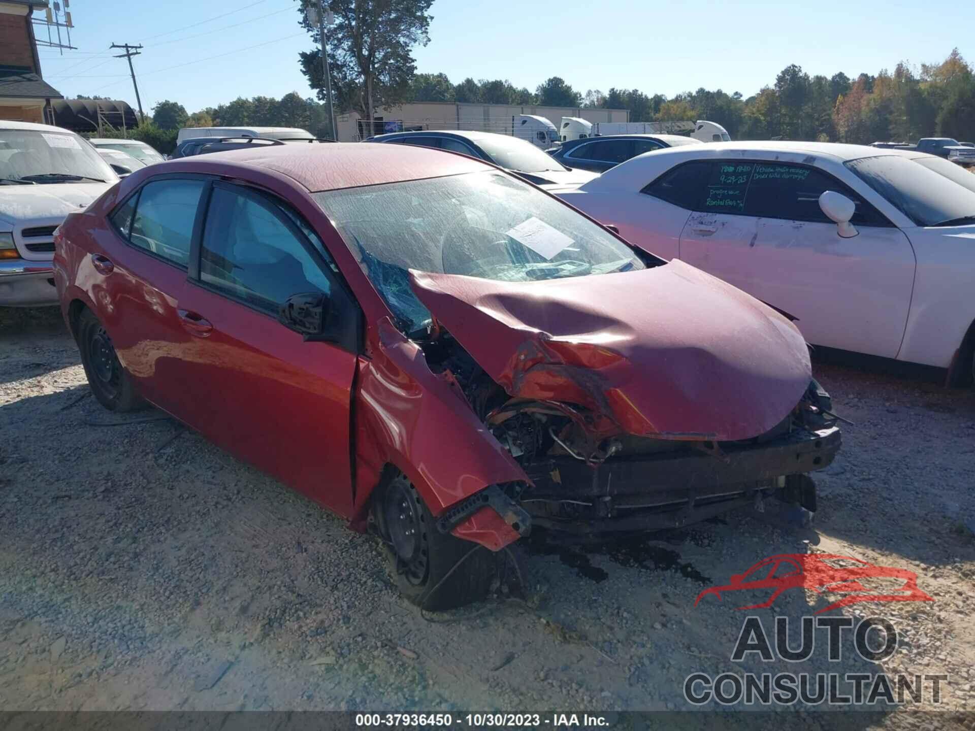 TOYOTA COROLLA 2016 - 5YFBURHE2GP402314