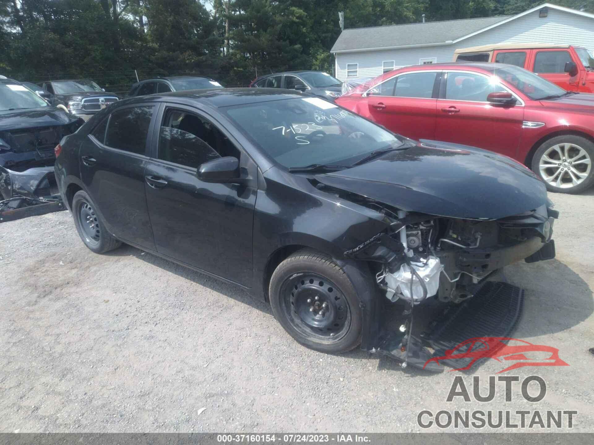 TOYOTA COROLLA 2019 - 5YFBURHE0KP933617