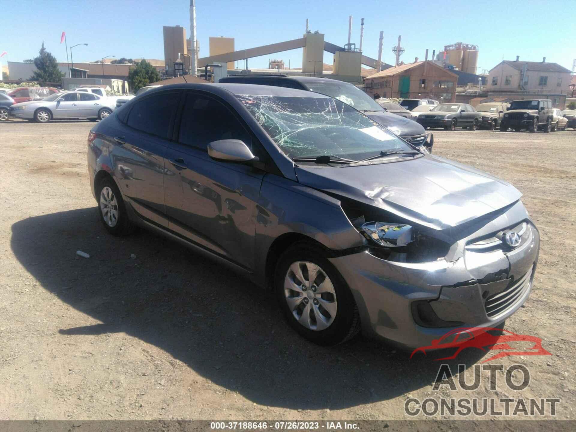 HYUNDAI ACCENT 2016 - KMHCT4AE6GU016675