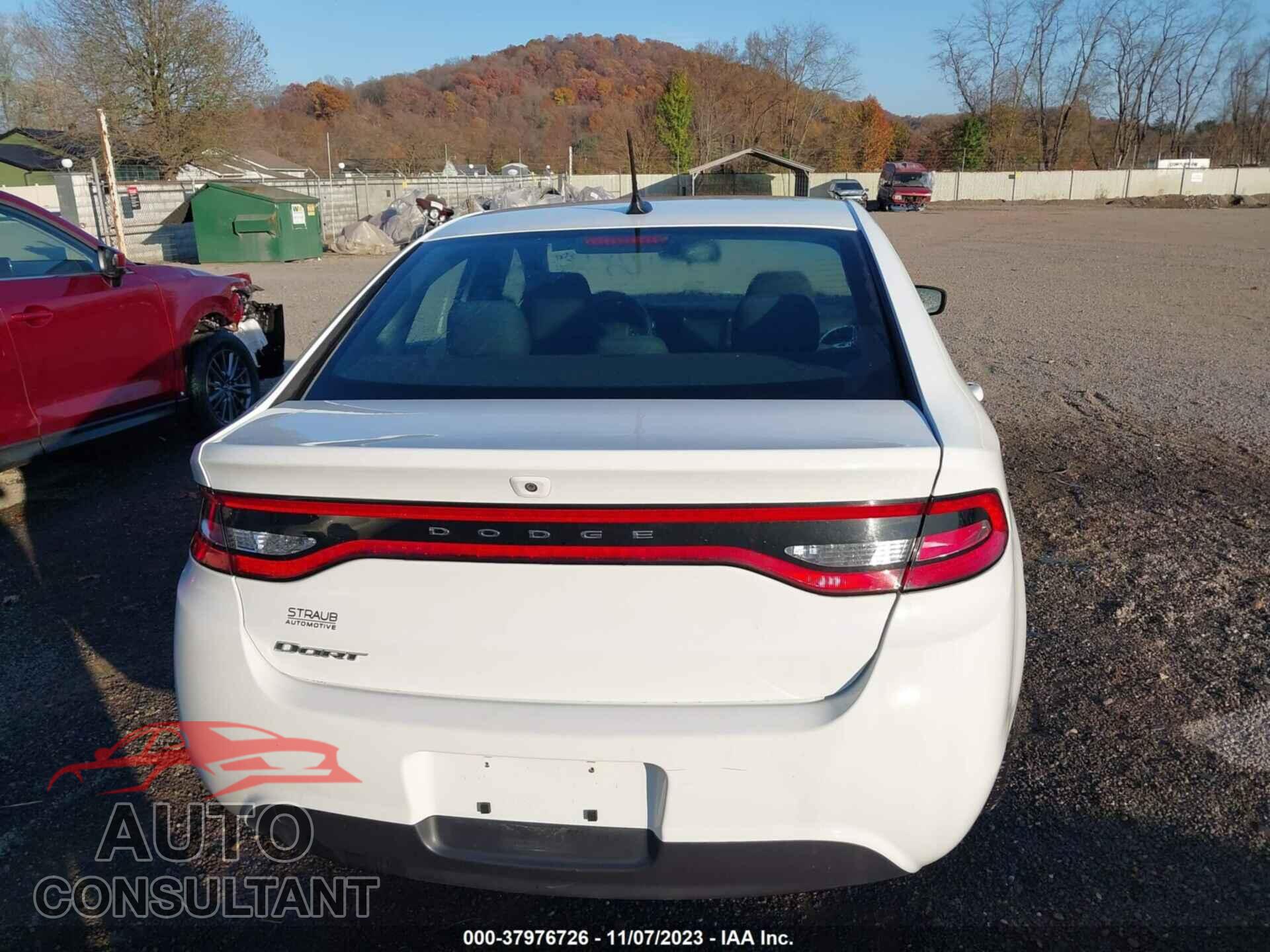 DODGE DART 2016 - 1C3CDFFA8GD820614