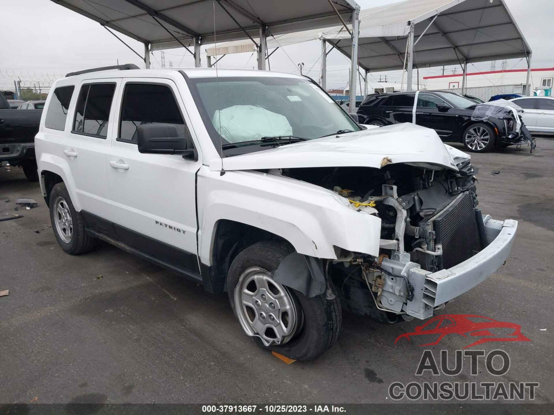 JEEP PATRIOT 2017 - 1C4NJPBA4HD122821